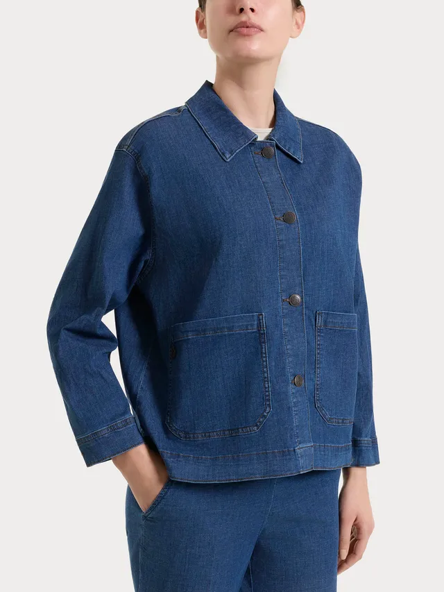 Ragno Light Denim giubbotto Delavé denim leggero