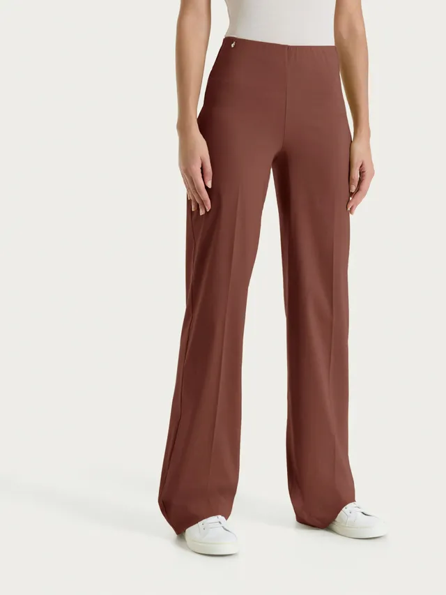 Ragno Super Fresh pantalone ampio cappuccino cotone