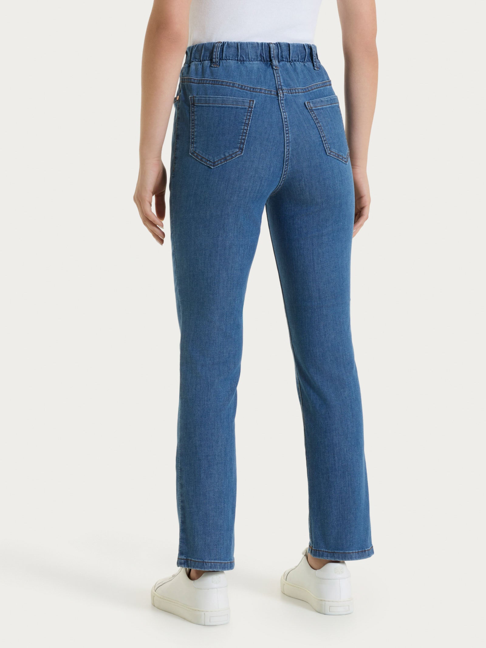 Ragno Jeans Gamba Dritta Light Denim Donna Delave