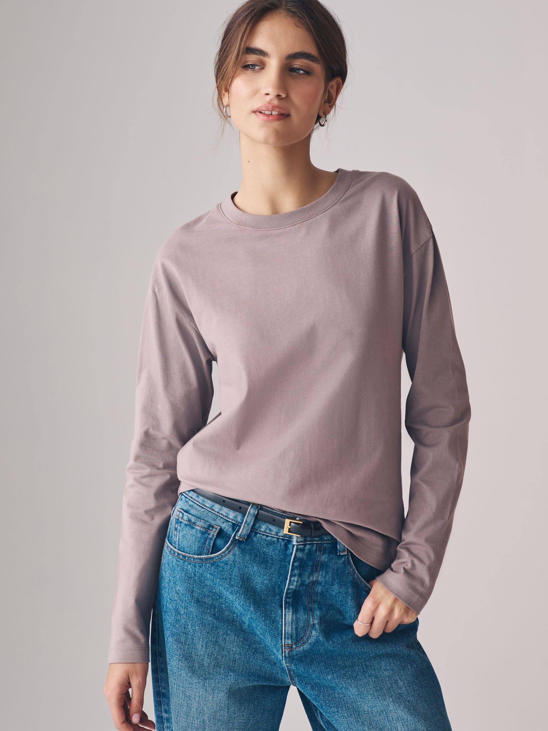 Geo Next The Set t-shirt maniche lunghe pesanti 4 pezzi cotone