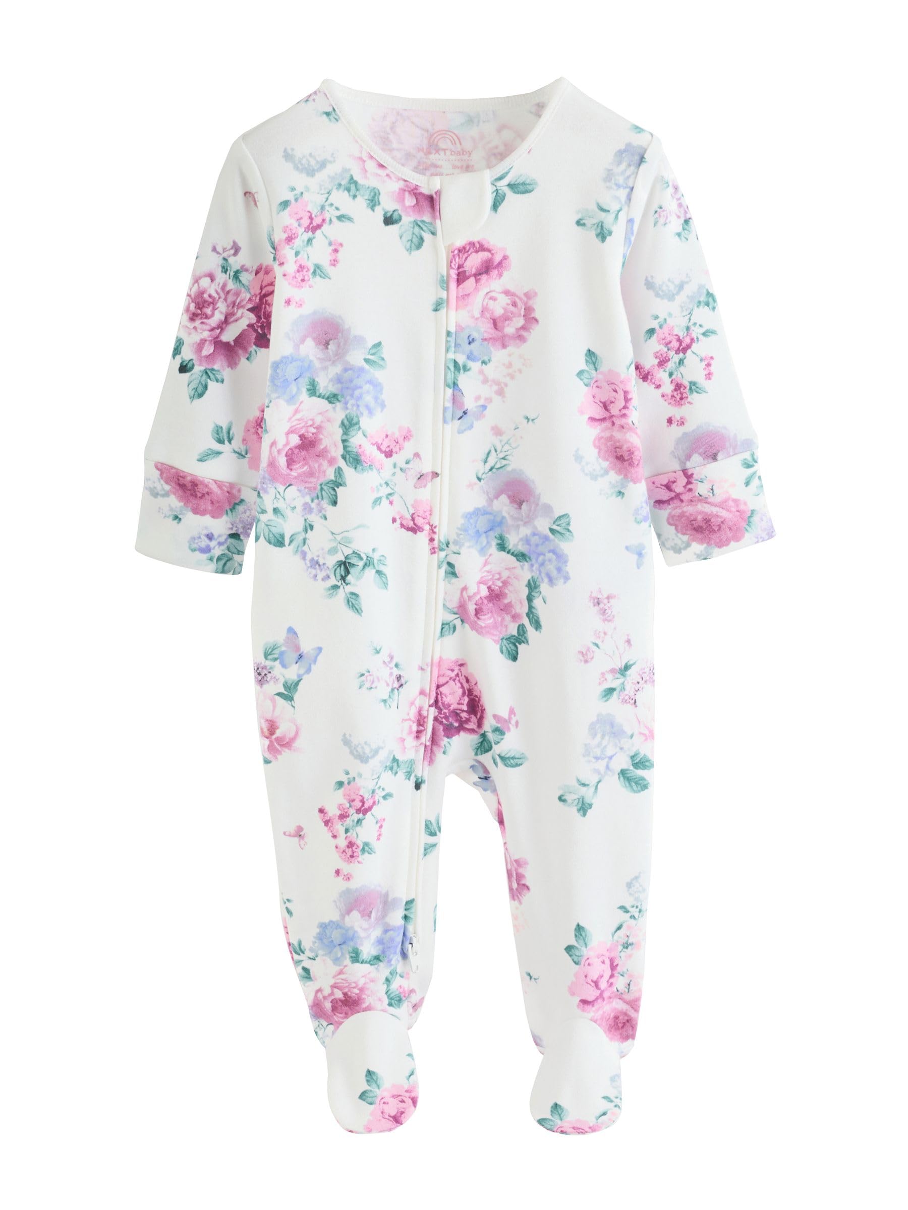 Geo Next Tutine neonato zip 80-86 confezione da 3 cotone
