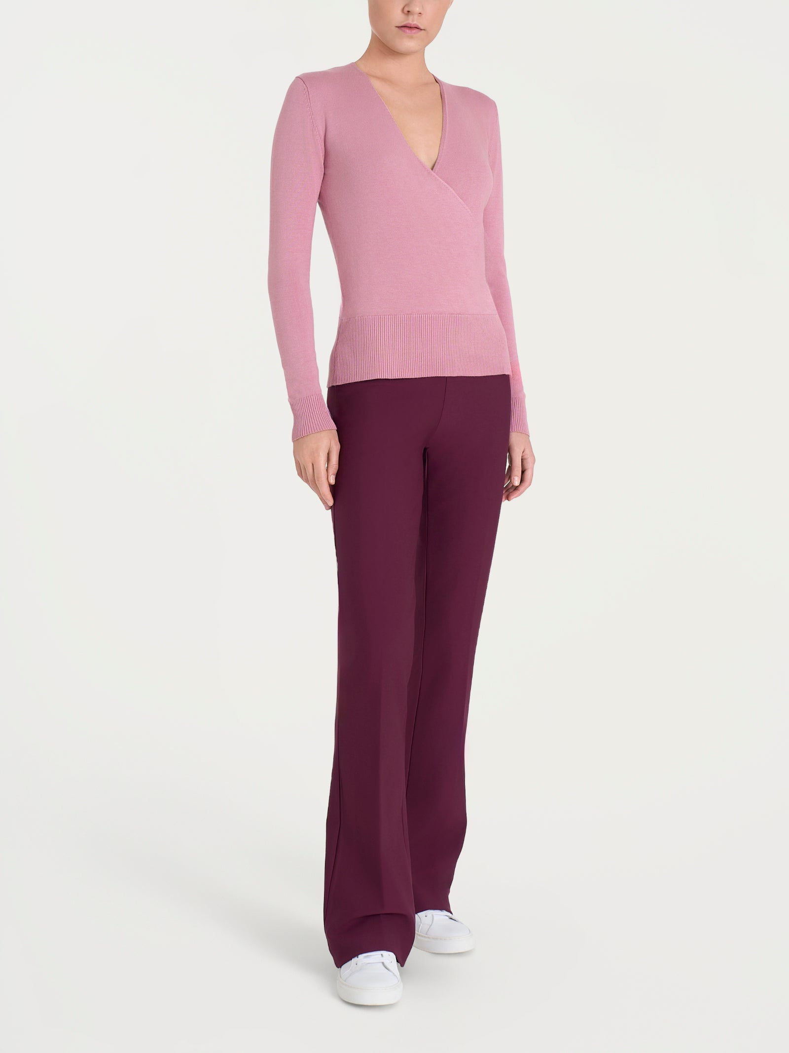 Ragno Four Seasons maglia portafoglio Lilas viscosa