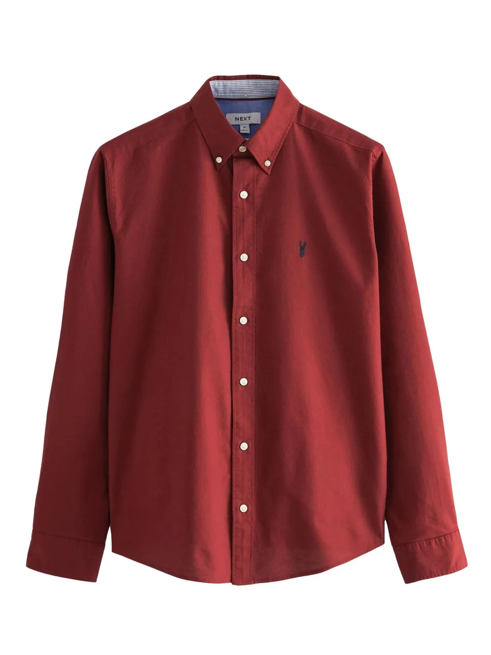 Next Oxford camicia uomo cotone manica lunga M