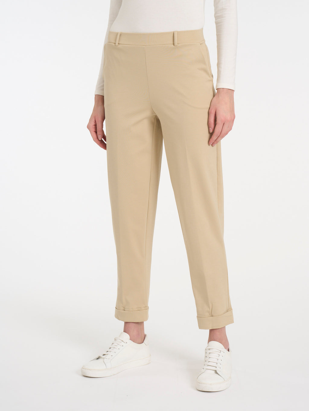 Ragno Compact Light Carrot pantaloni Irish Cream leggeri