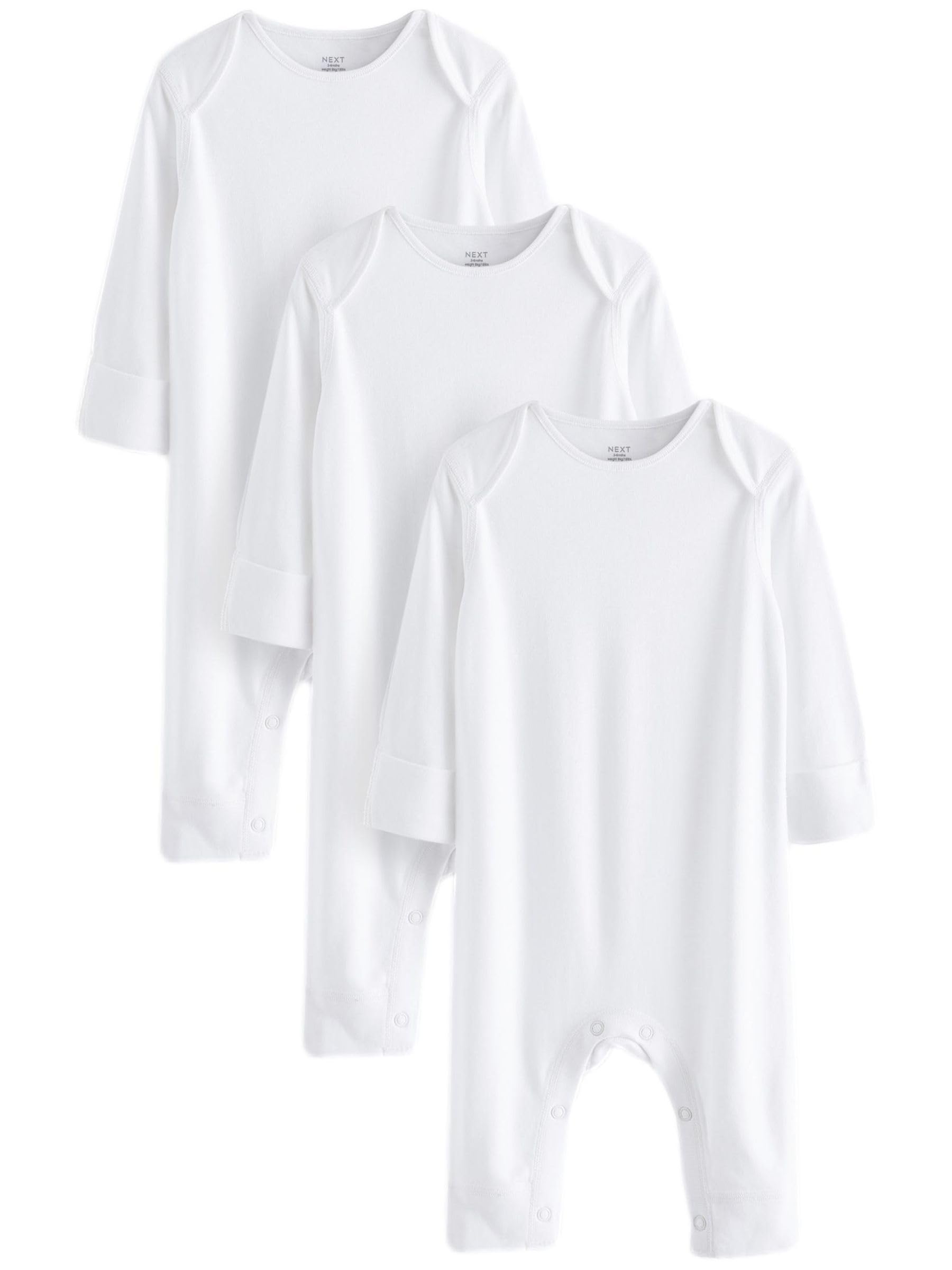 Next tutina neonato pelli sensibili taglia 50 3 pezzi