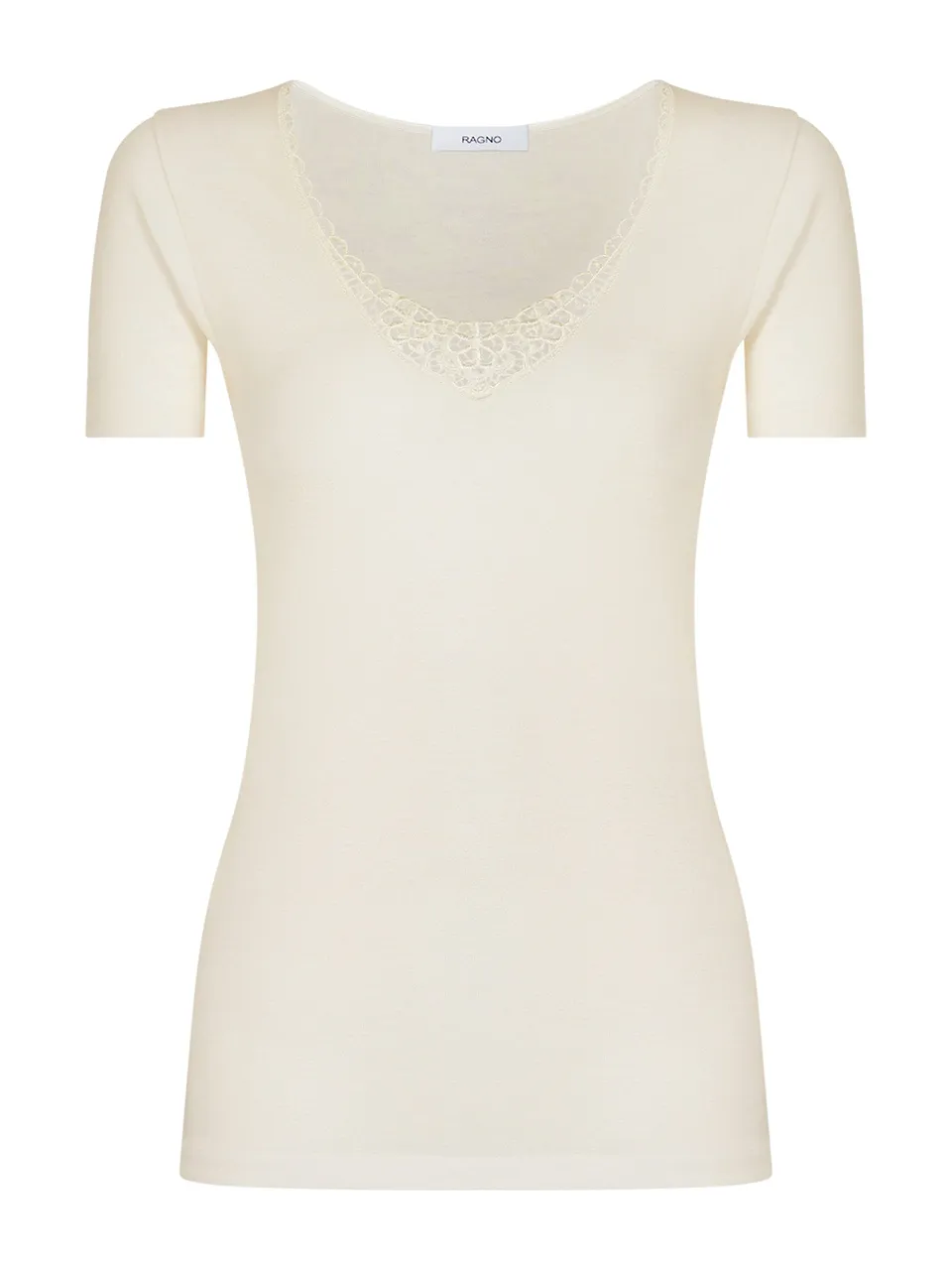 Ragno Sintonia Luxury maglietta lana B.co Lana