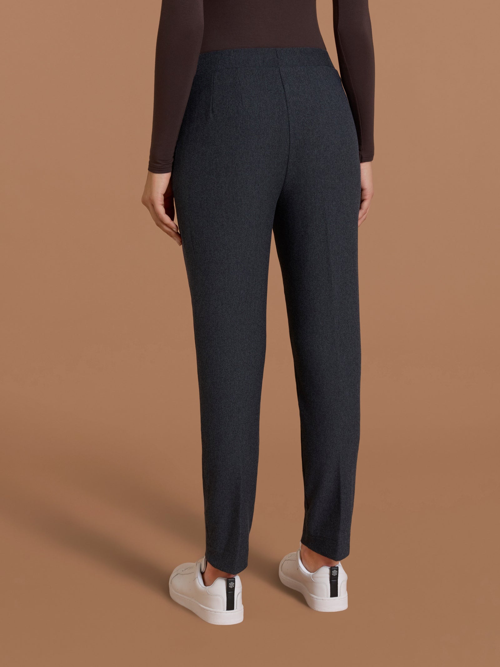 Ragno The Chino Pantalone flanella Bleu Mel. elastico