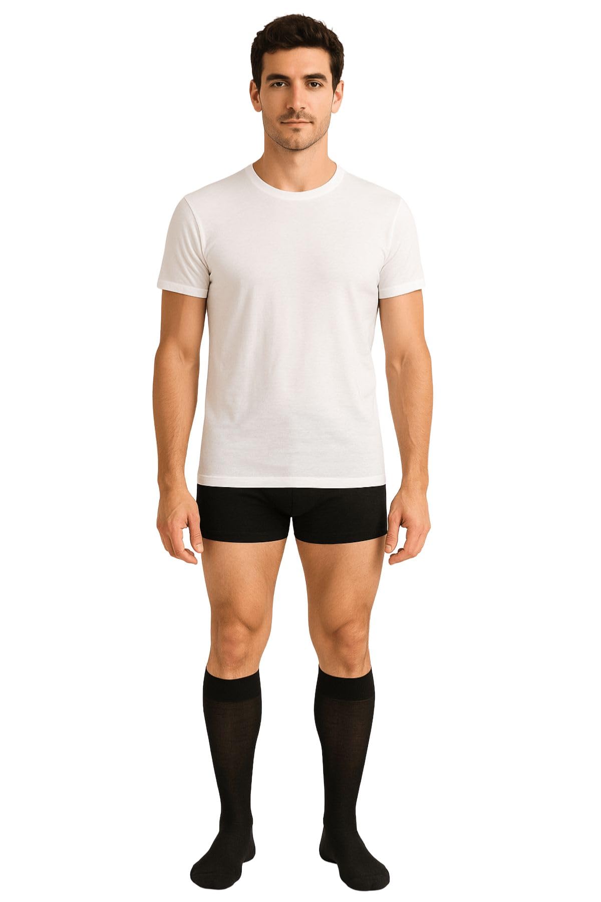 Lady C calze uomo lunghe cotone filo di Scozia 6 paia leggere