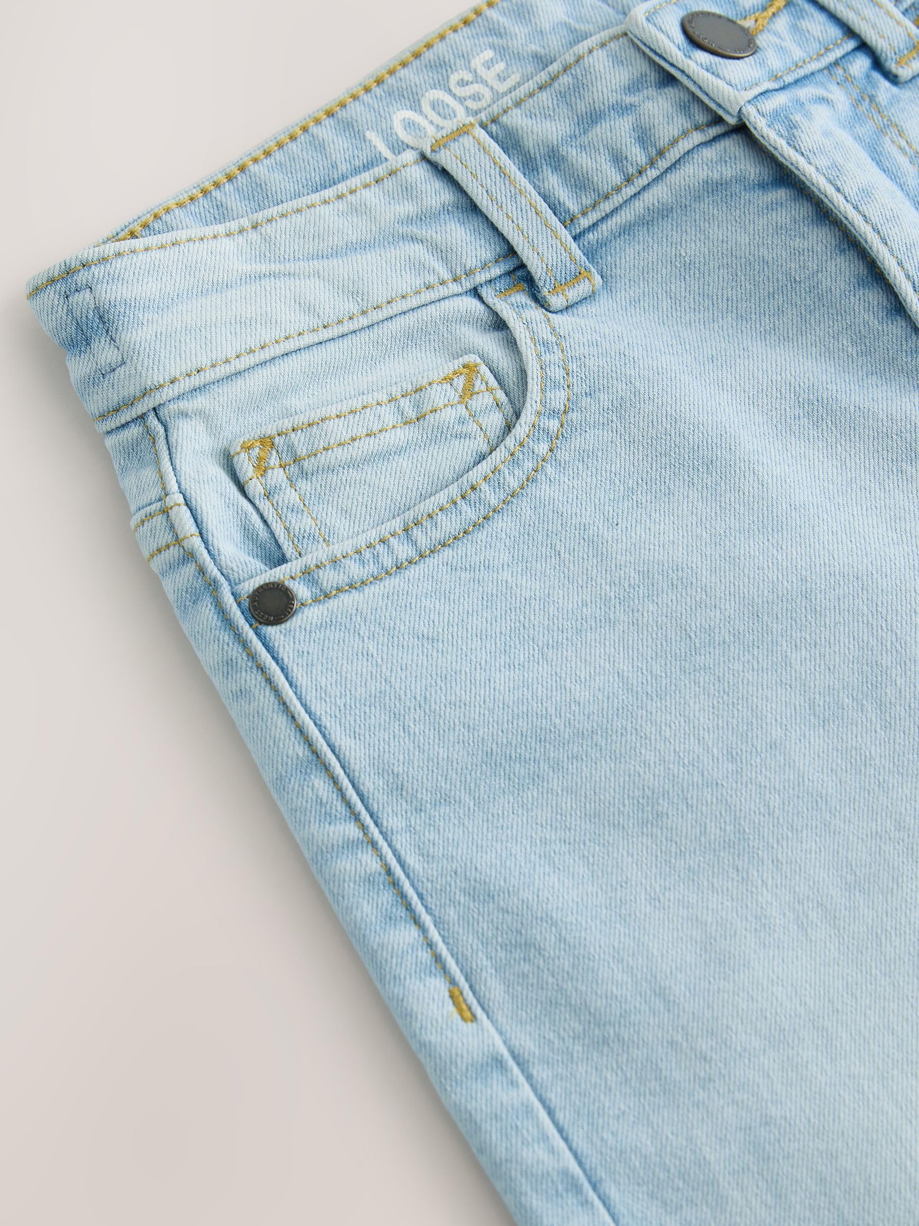 Geo Next Jeans Ragazzo Elasticizzati 10 Anni Ampi Blu