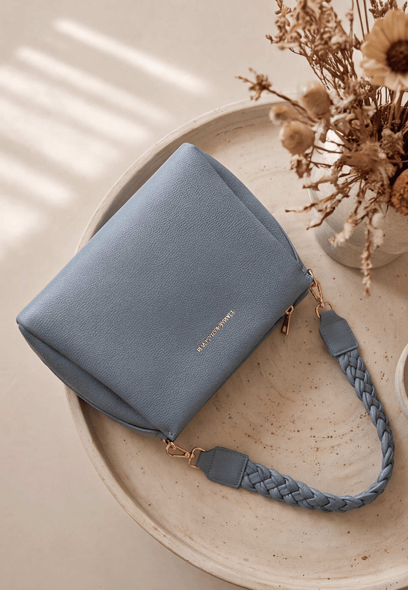 Maria Grazia Severi D8868 Borsa a Tracolla Pelle Vegana
