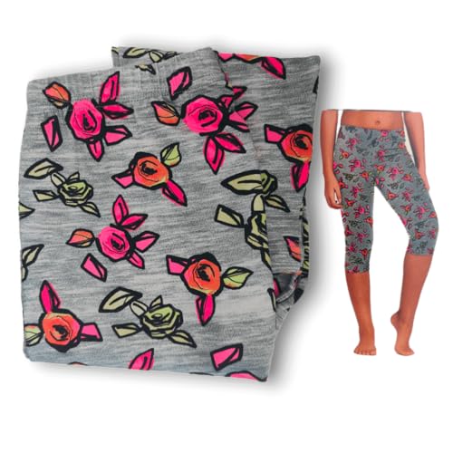 Jadea Girls leggings bambina cotone grigio 3-14 anni