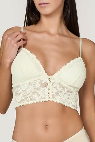 Goldenpoint Dreamland top pizzo floreale imbottito