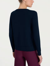Ragno Four Seasons cardigan donna Bleu in viscosa