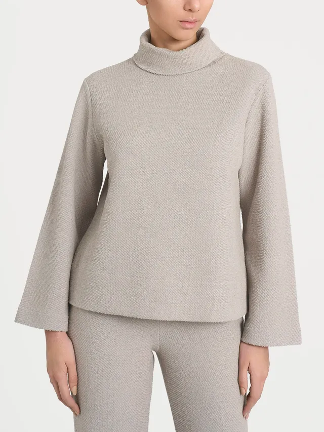 Ragno Comfort felpa collo ciambella String Mel. calda