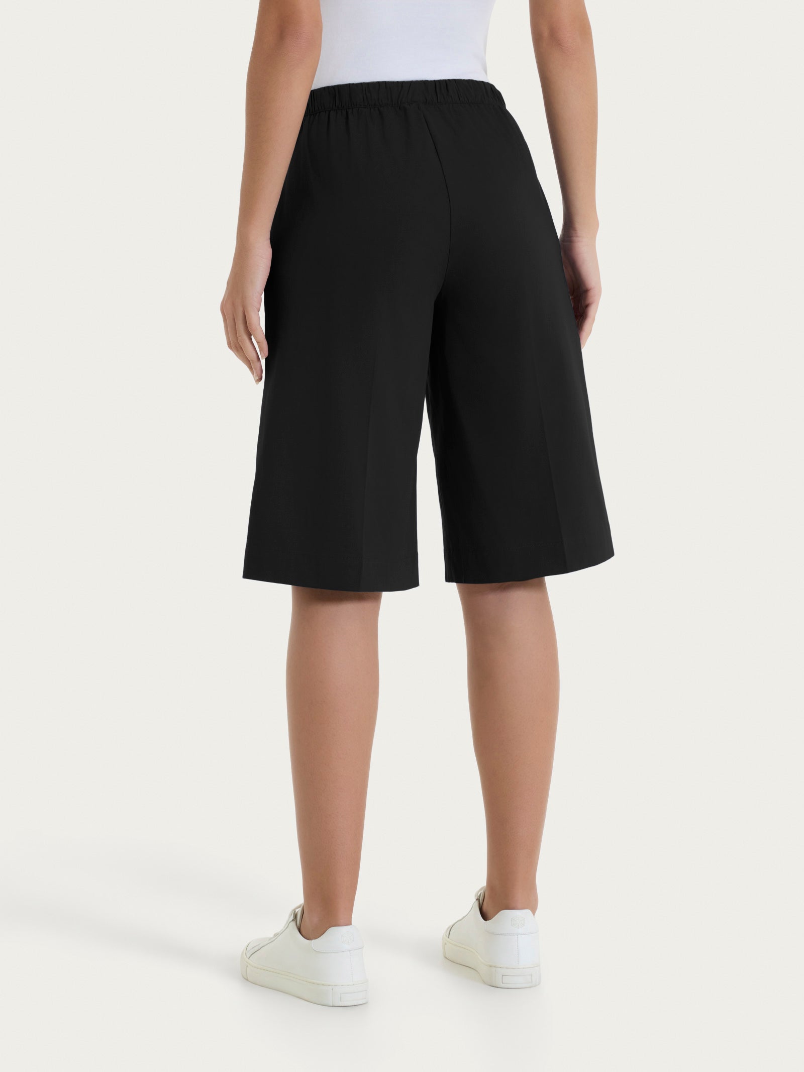 Ragno Super Fresh Bermuda Pantaloni Donna Nero Cotone