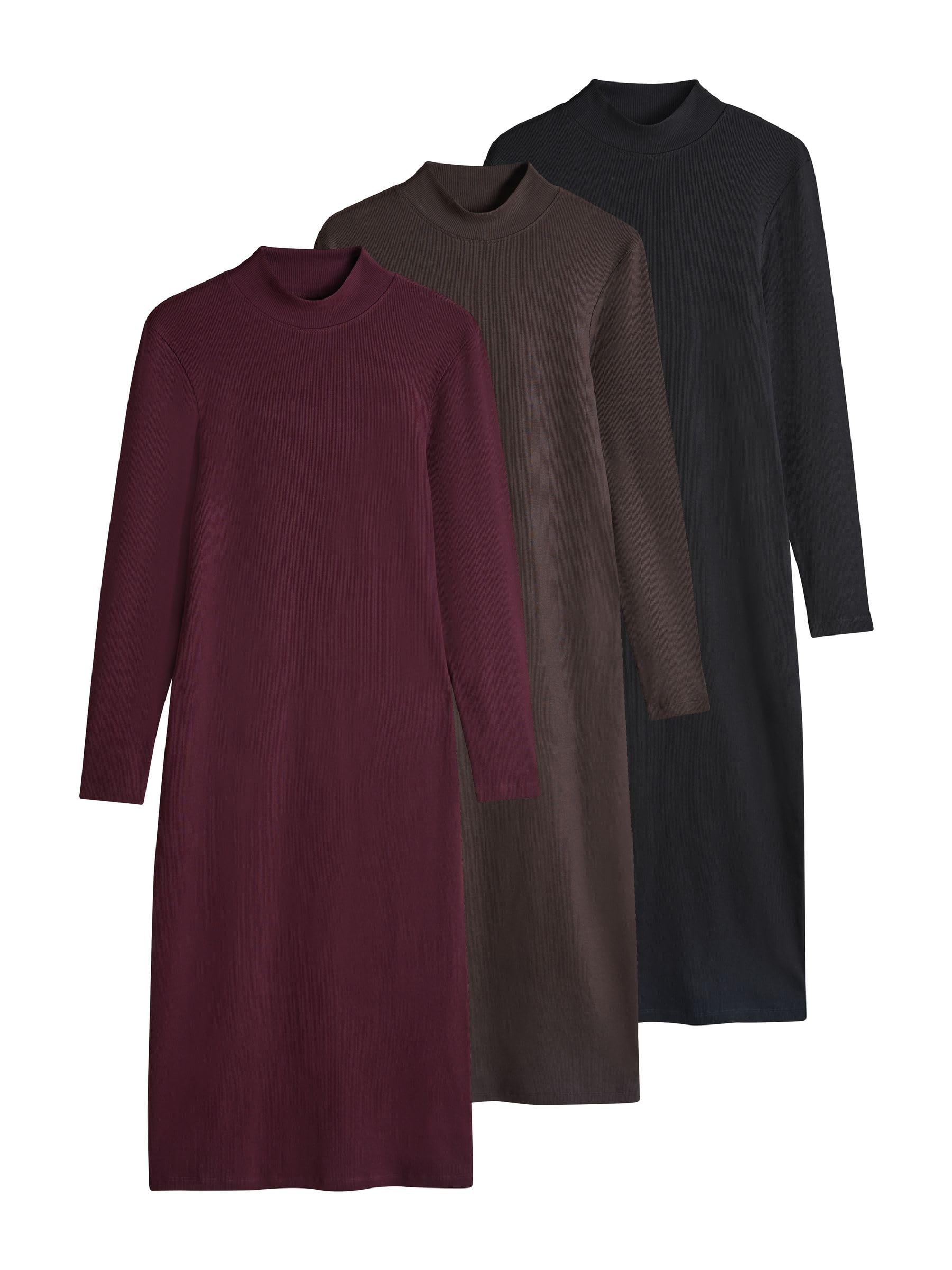 Geo Next The Set Vestiti Manica Lunga vestito 3 pezzi costine
