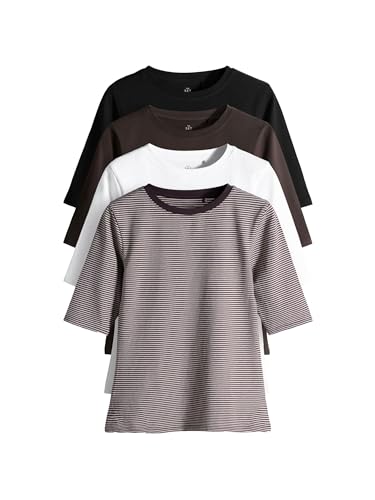 Next The Set t-shirt donna girocollo 4 pezzi mezza manica