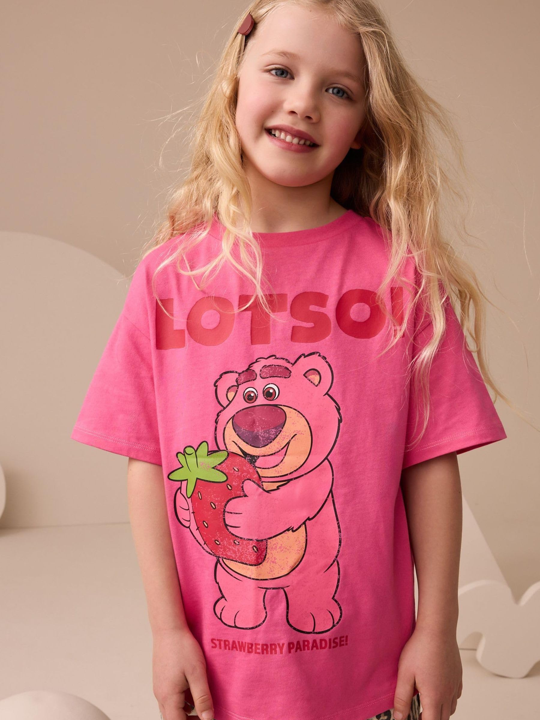 Next T-Shirt Oversize Toy Story Bambina 140 Cotone