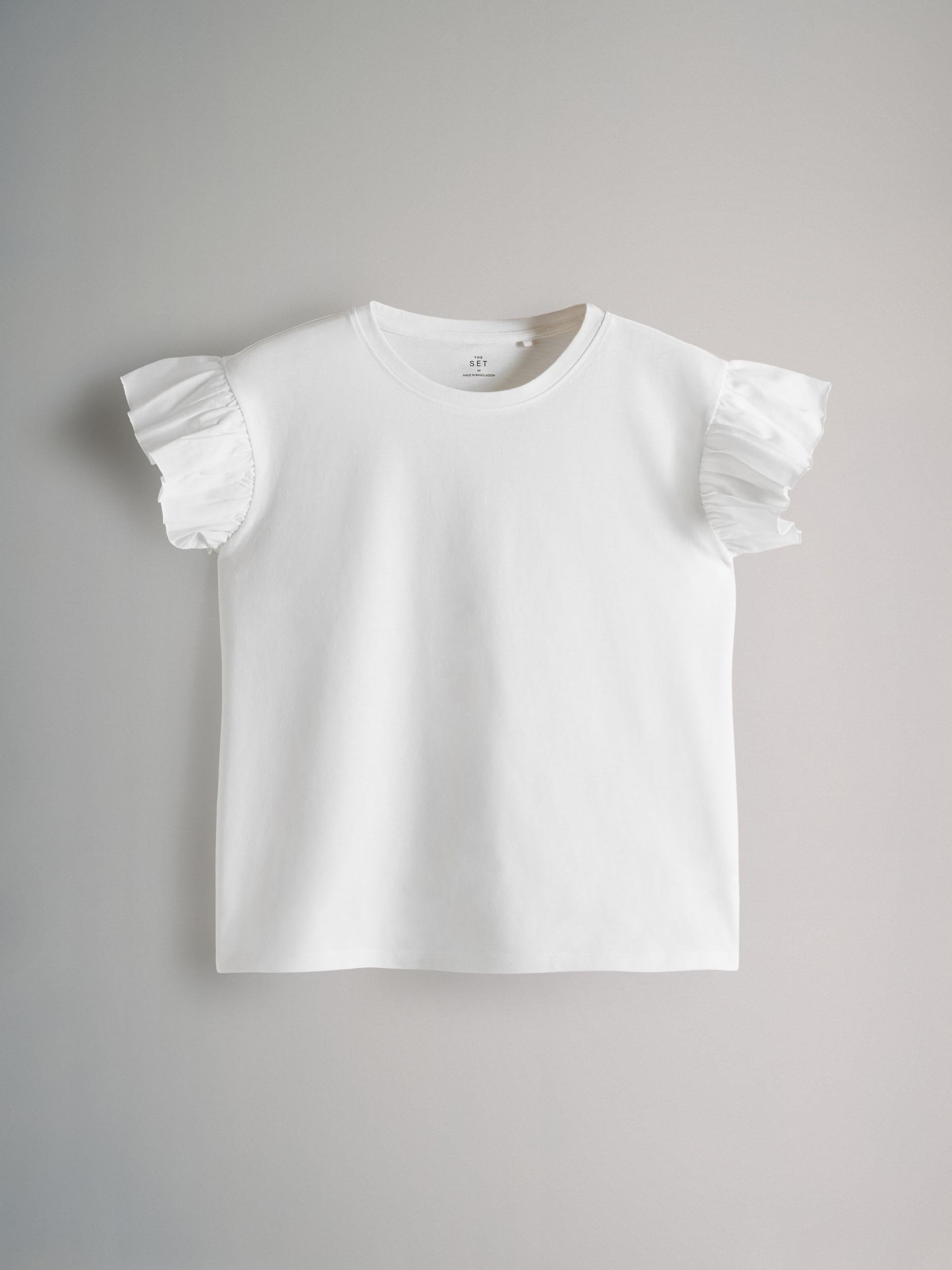 The Set magliette donna maniche corte pack 4 volant