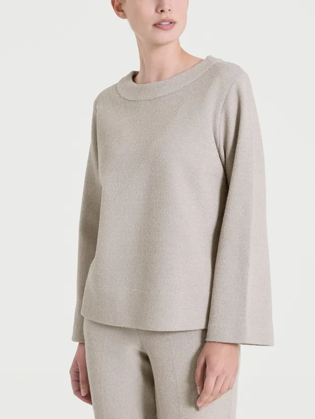Ragno Comfort Felpa Girocollo Donna String Mel