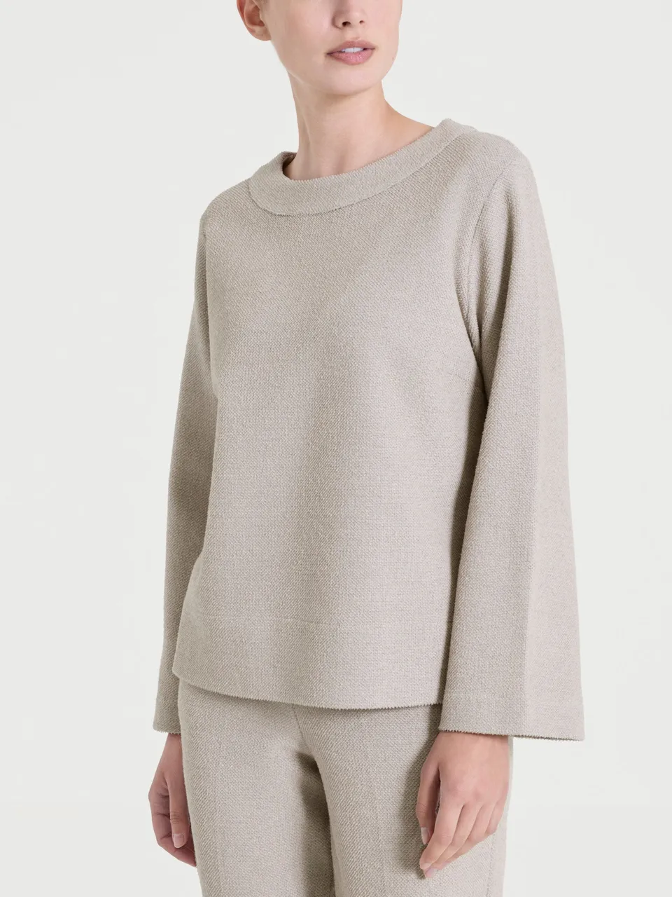 Ragno Comfort Felpa Girocollo Donna String Mel
