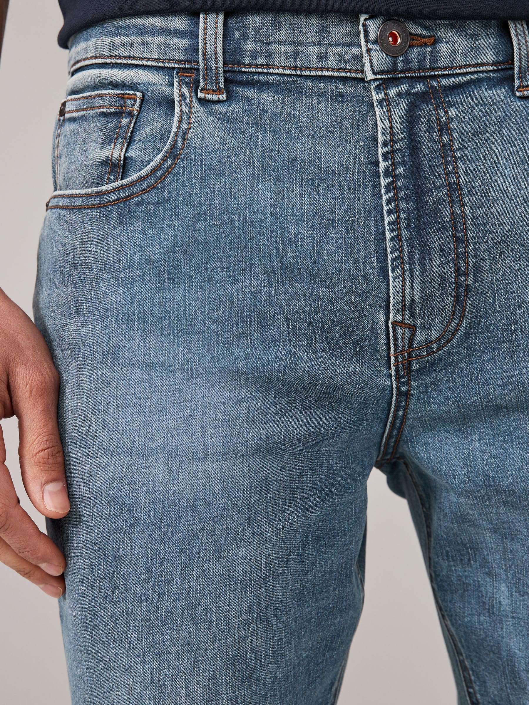 Next Classic Jeans Uomo Elasticizzato Blu W32 L31