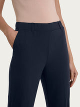 Ragno Super Natural pantaloni chino slim donna Bleu tencel