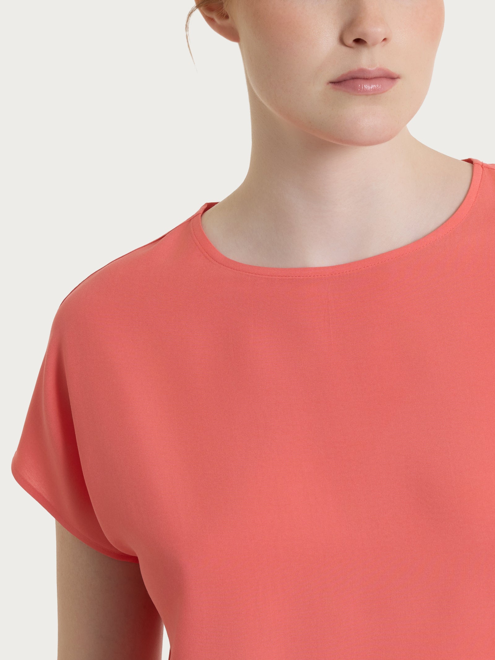 Ragno EcoSeta Blusa Manica Kimono Viscosa Dubarry