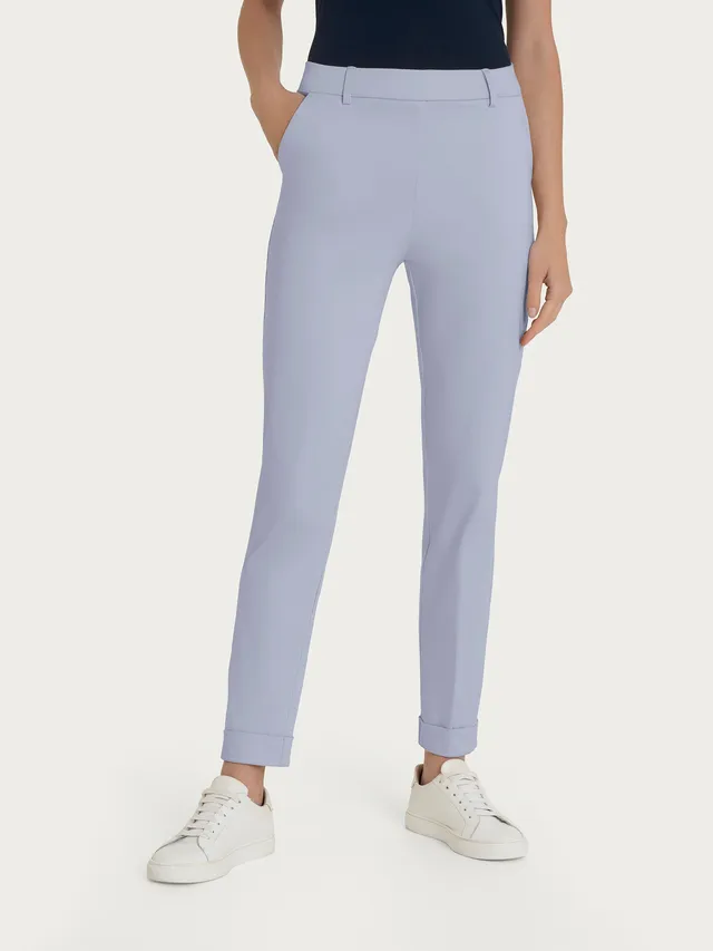 Ragno Satin Power The Chino pantalone Ultimate Gray cotone