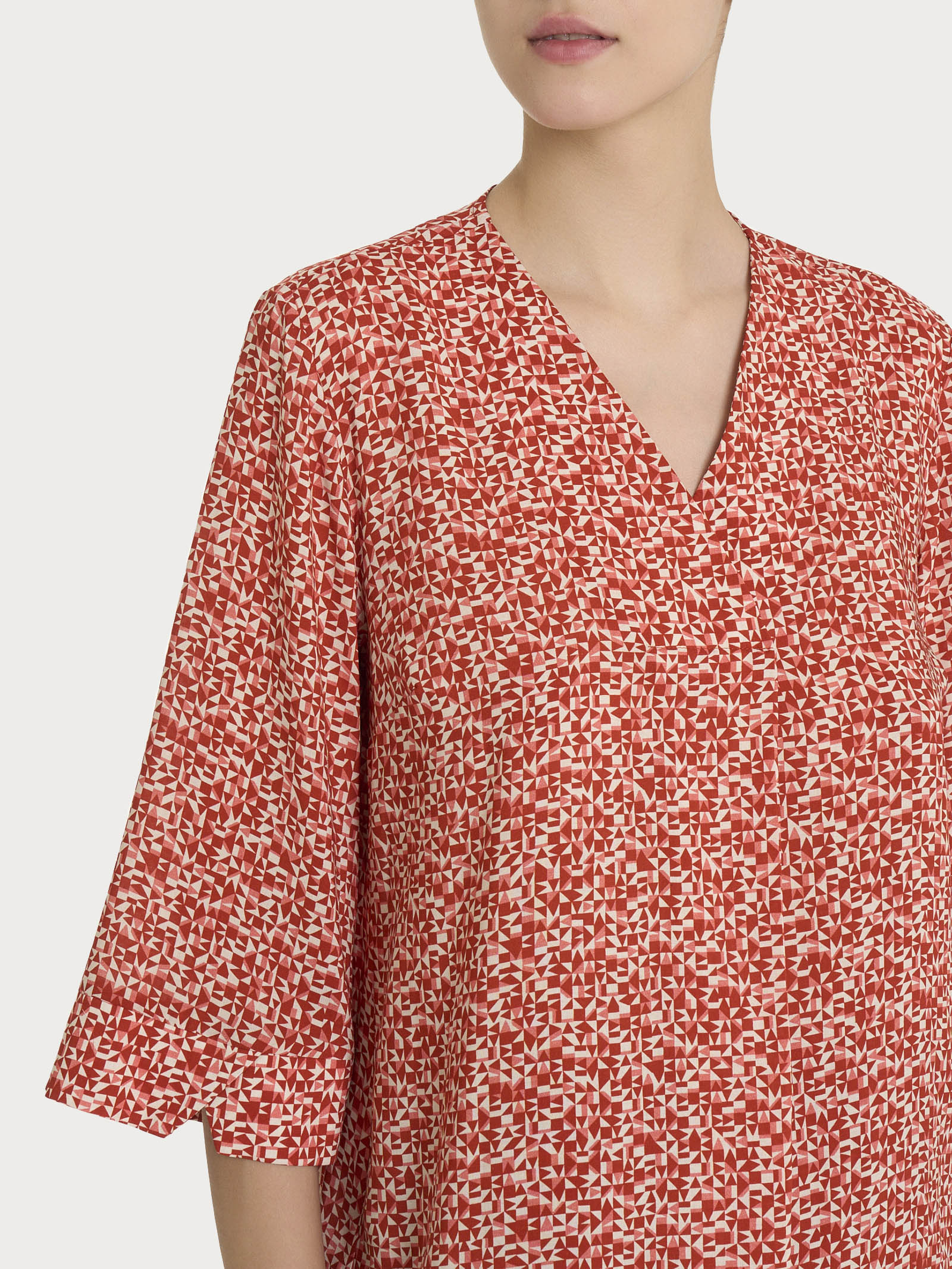 Ragno EcoSeta Blusa Manica 3/4 Dubarry Rosa Viscosa