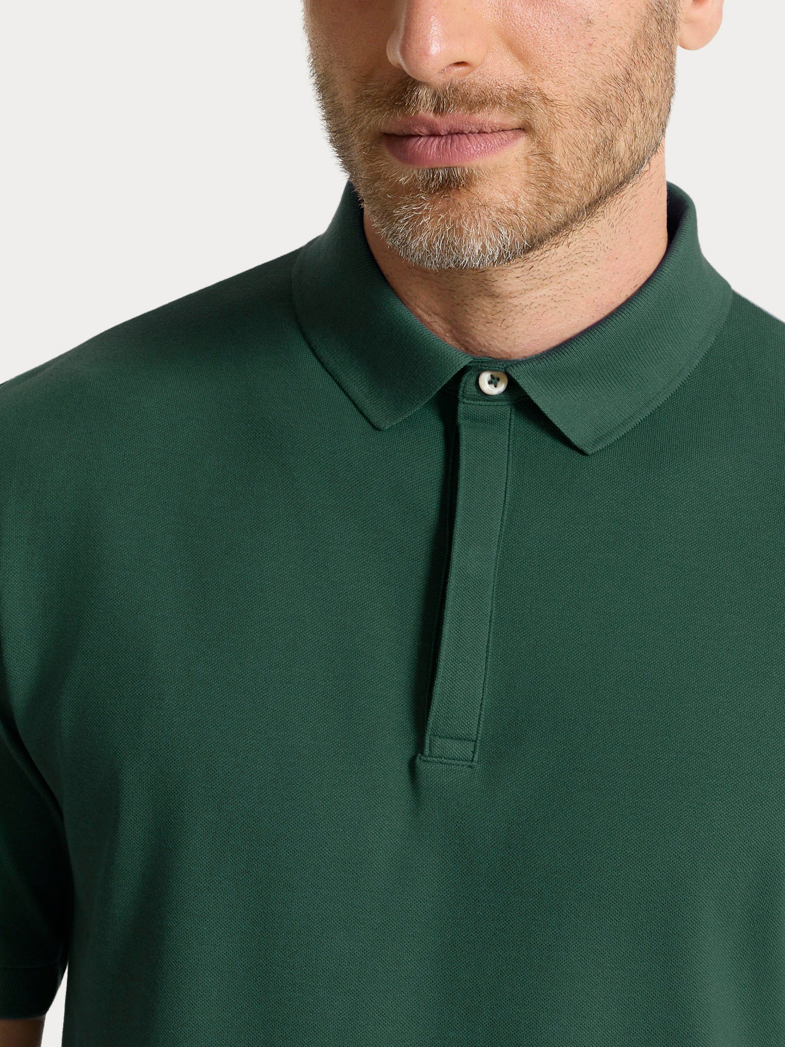 Ragno Sport Polo piquet cotone Pineneedle