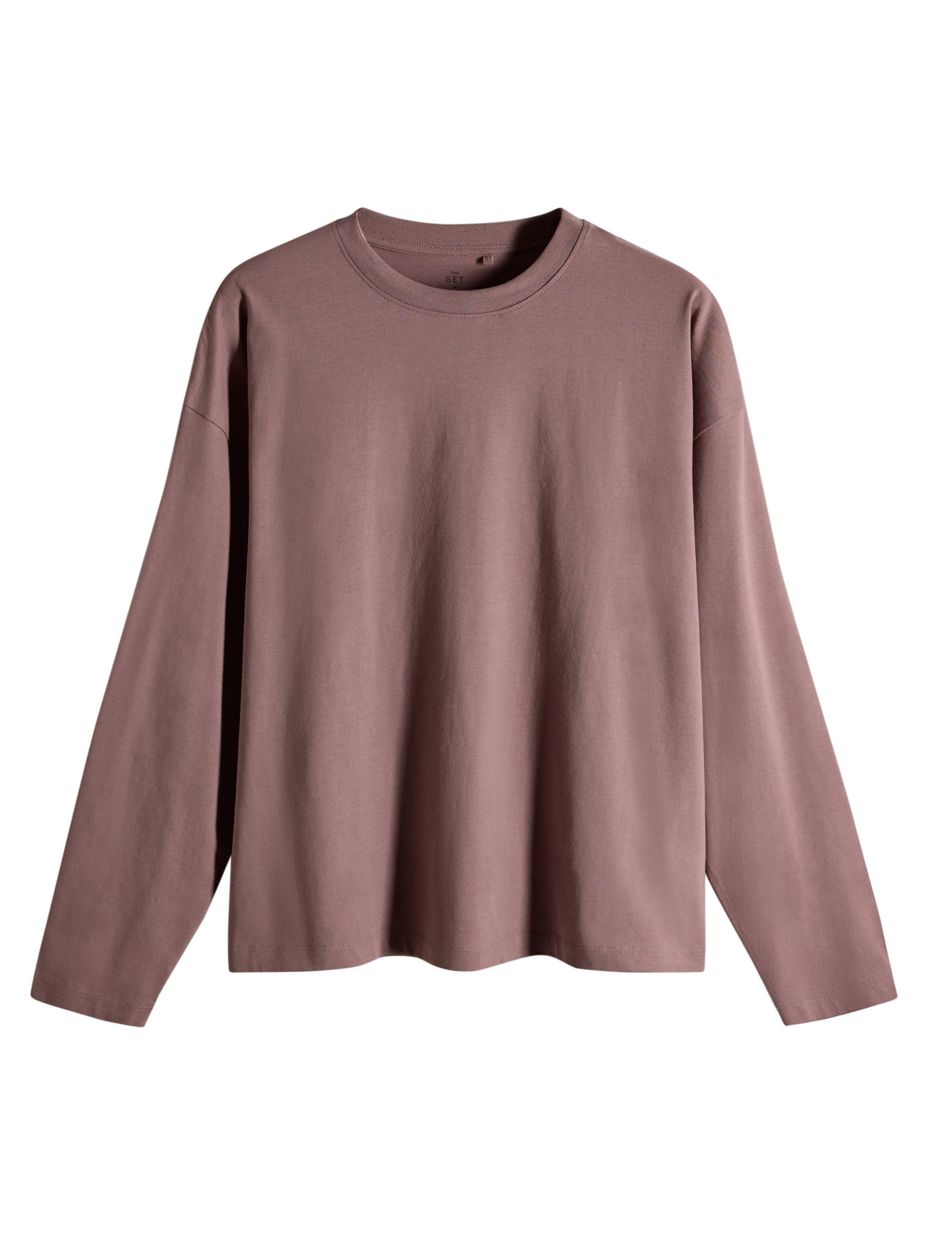 Next The Set T-Shirt Donna Manica Lunga Confezione da 5 Comoda