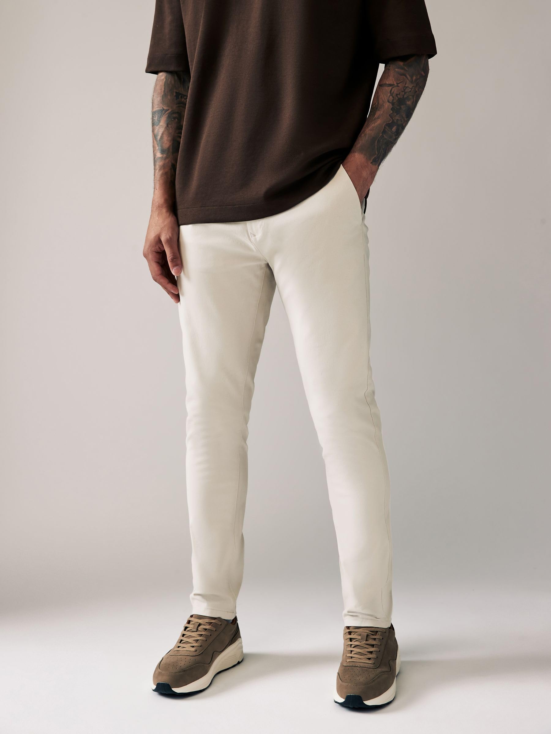 Next Chino Skinny Elasticizzati pantalone uomo 38/29