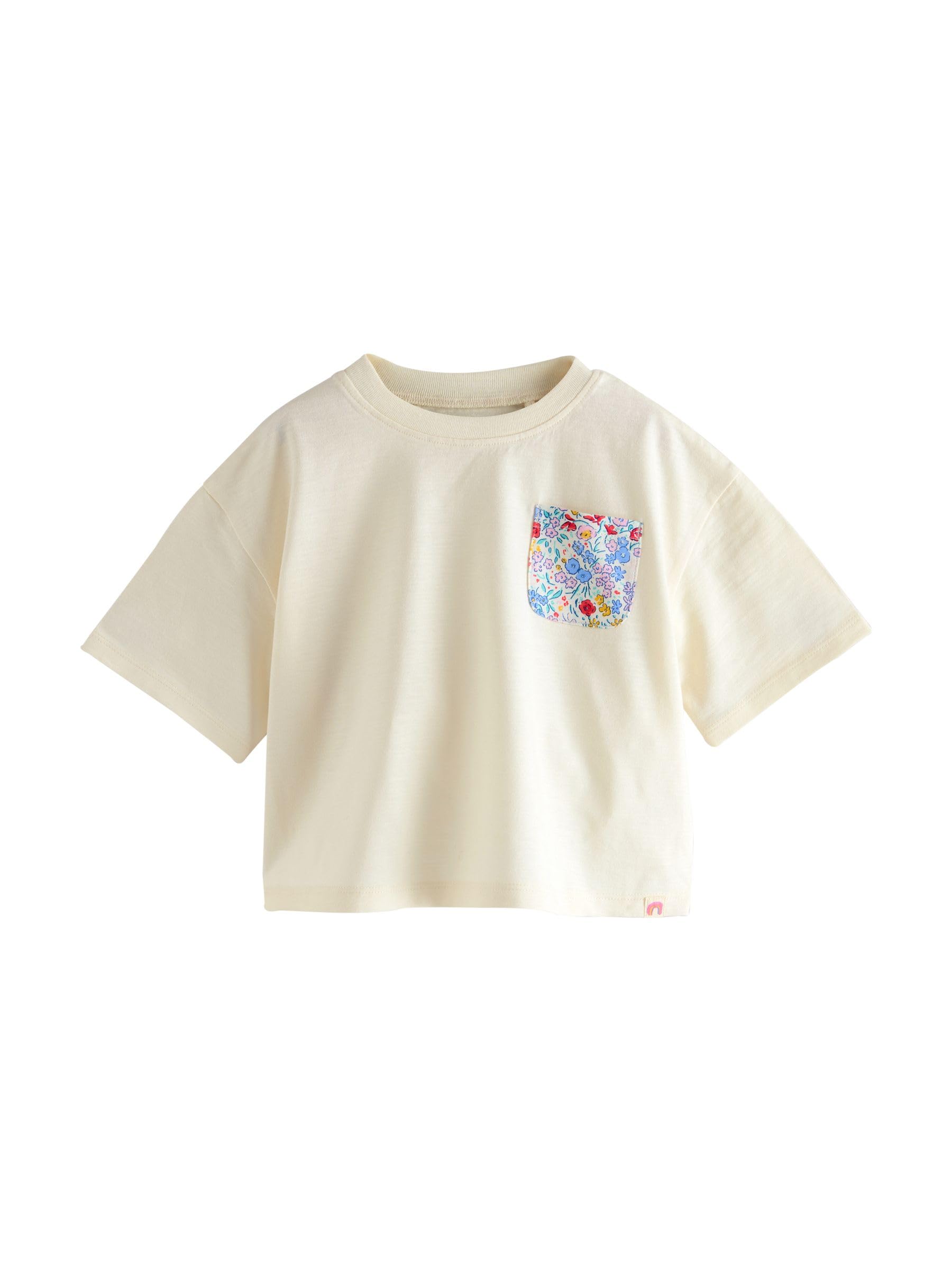 Next Confezione 4 T-Shirt Bambina in Cotone