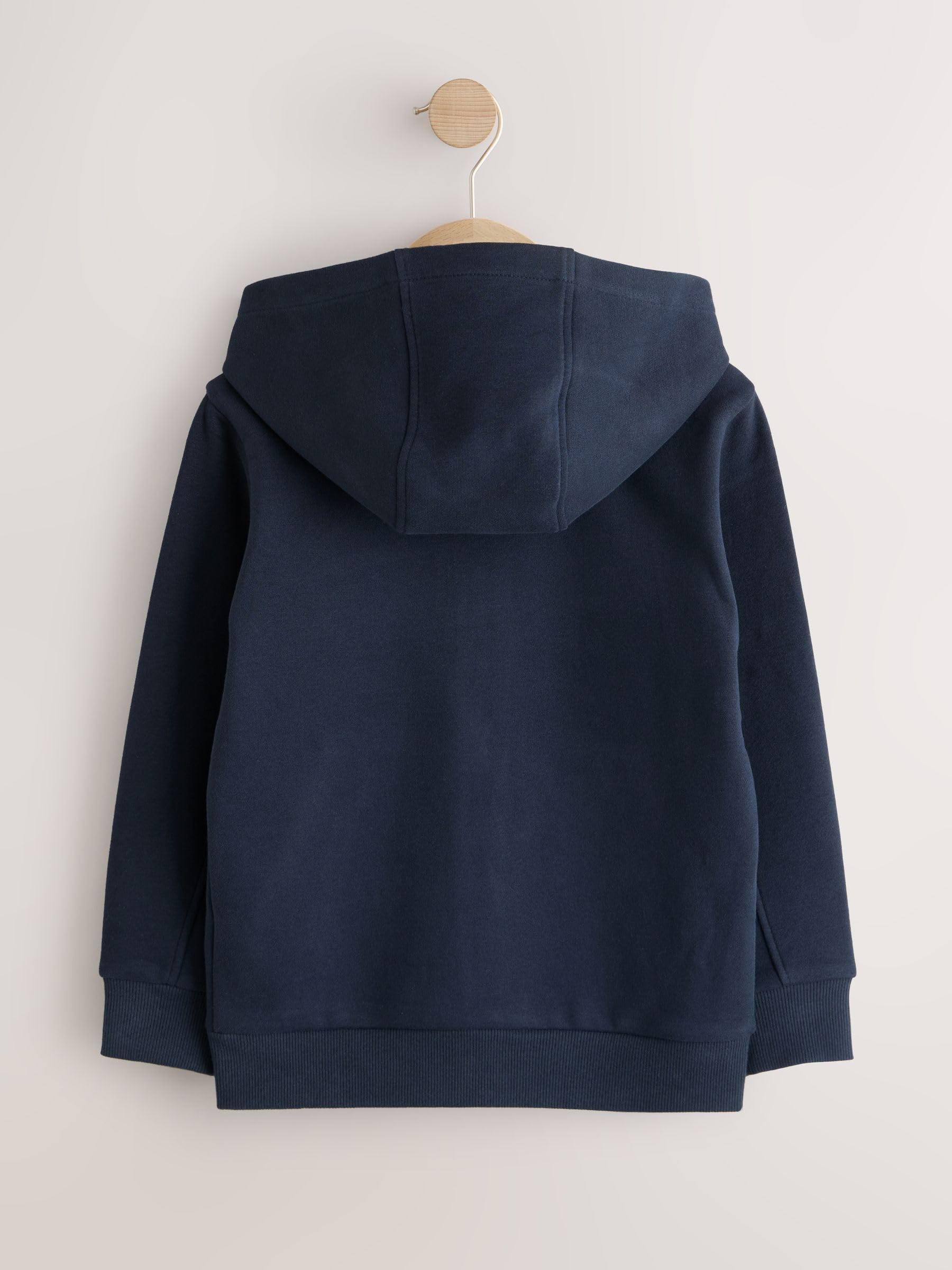 Geo Next Felpe ragazzo zip cappuccio 104 confezione da 3