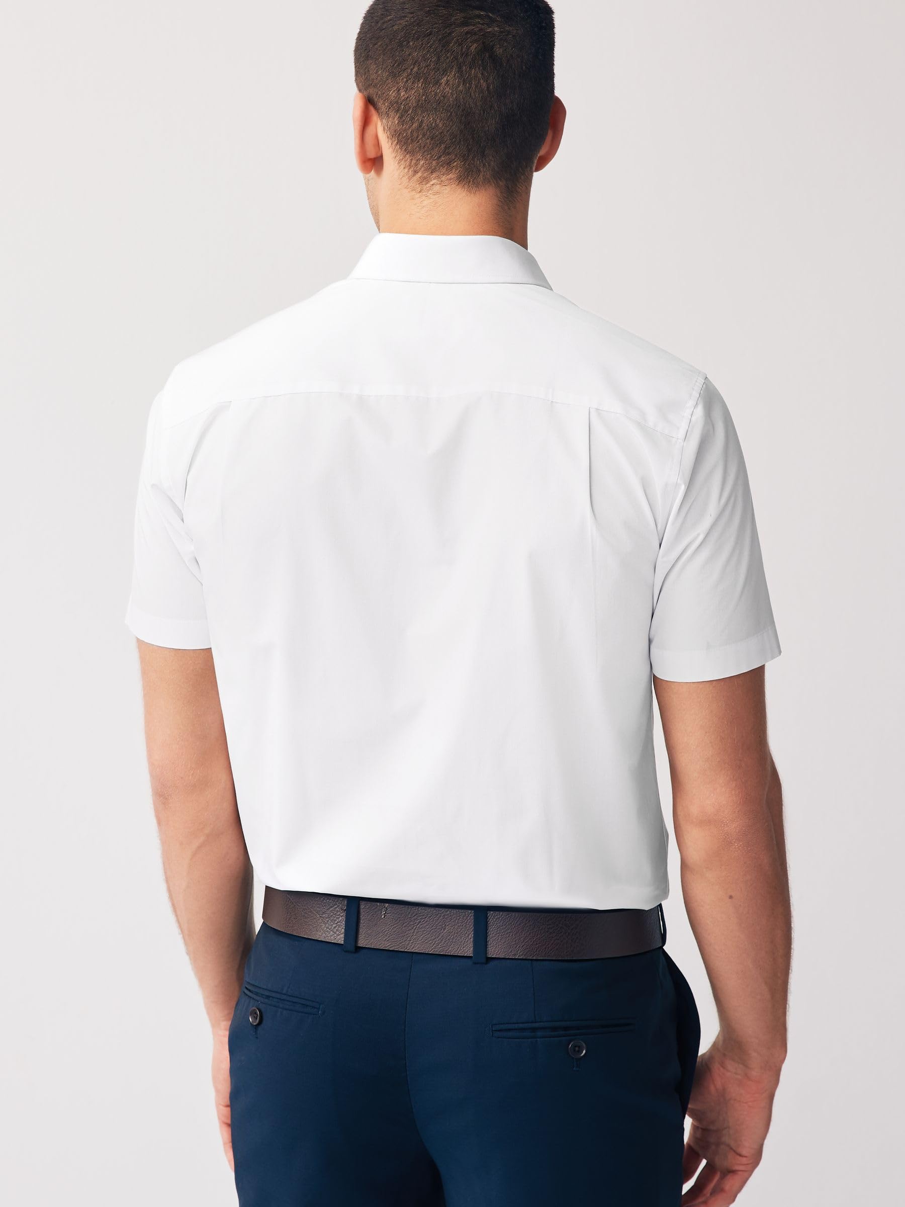 Next Easy-Care camicia maniche corte 2 pezzi elegante