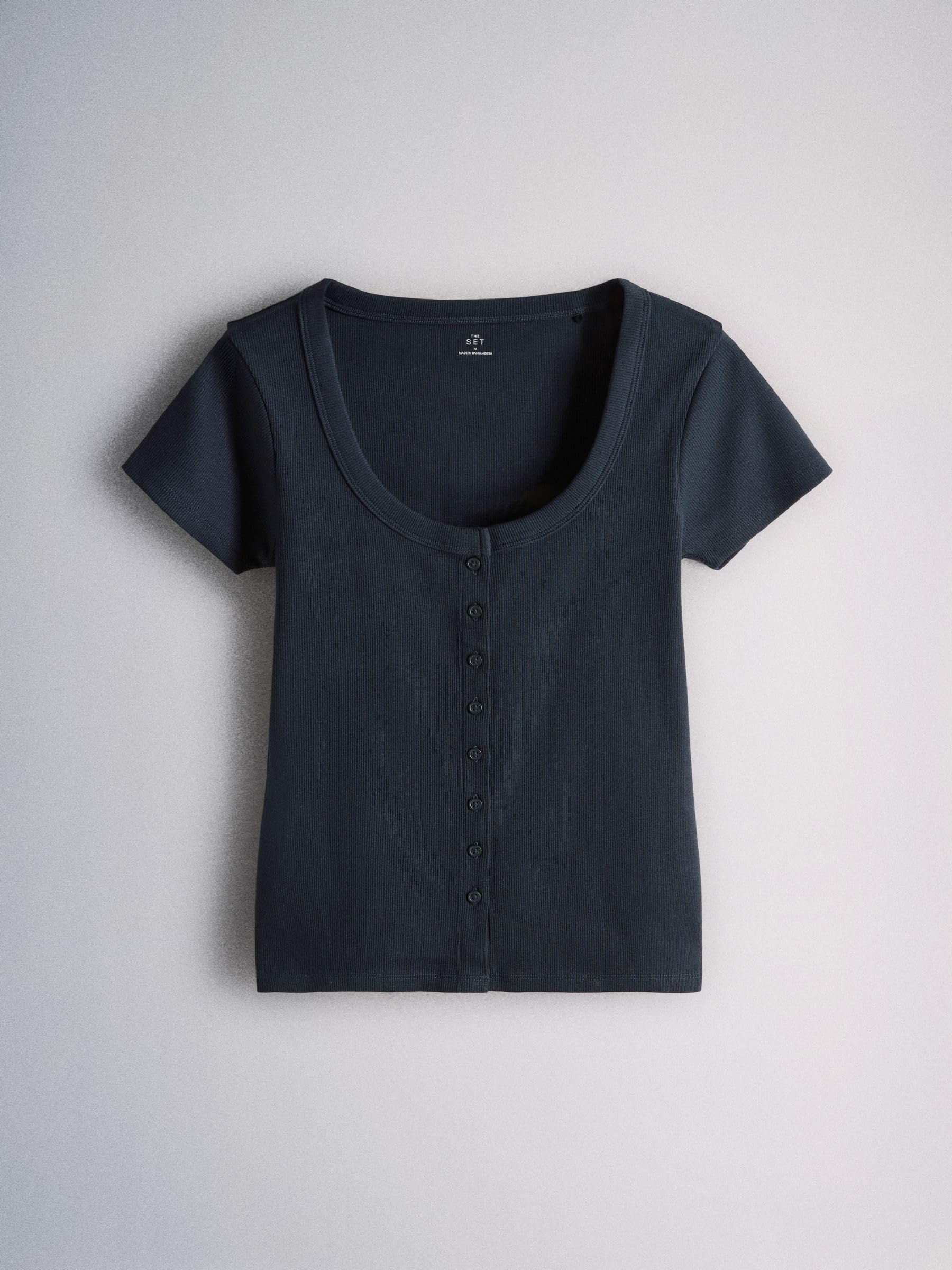 Geo Next The Set Top Scollo Rotondo Bottoni Donna 3 Pezzi