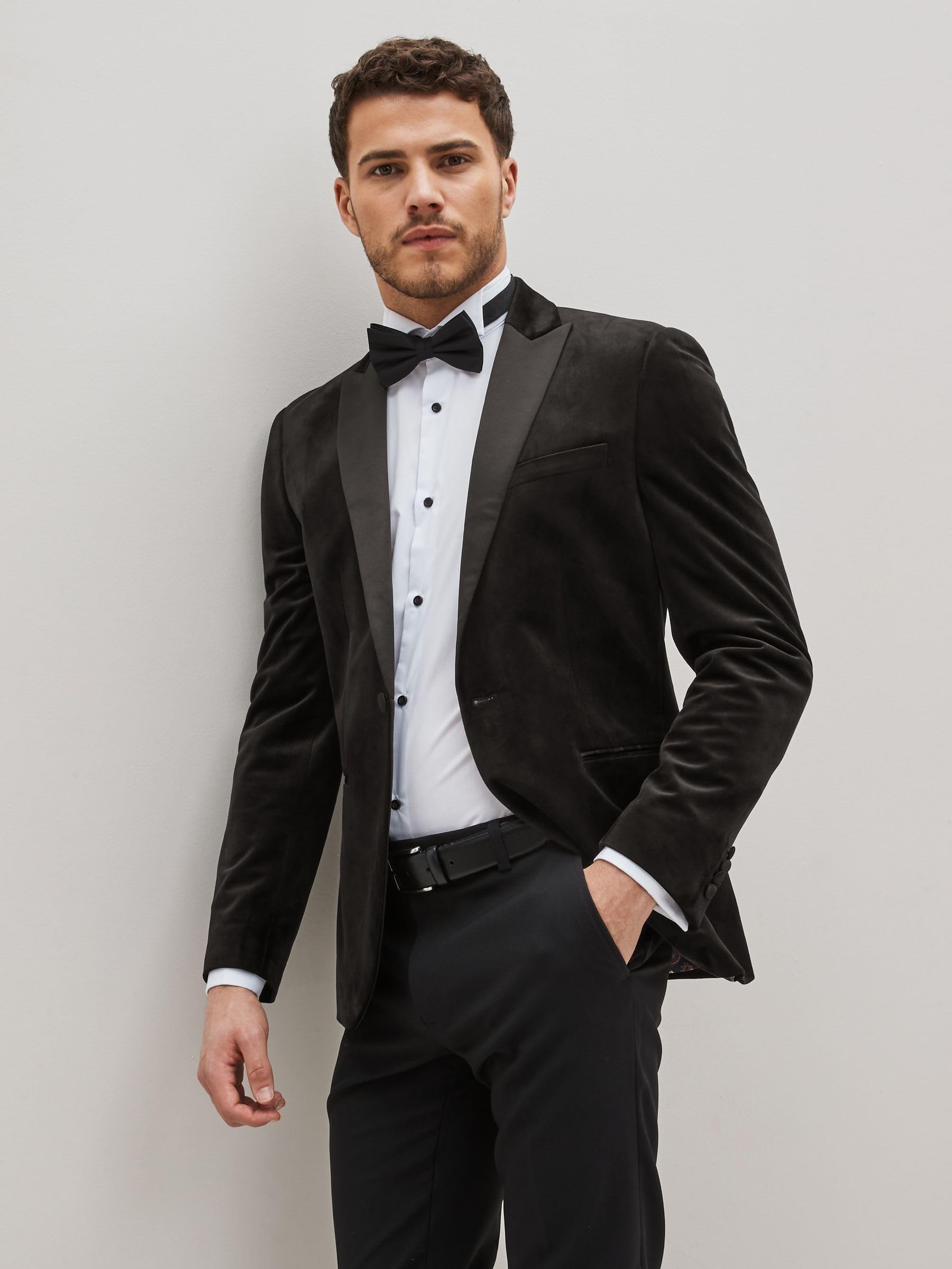 Next Blazer Velluto Slim Uomo