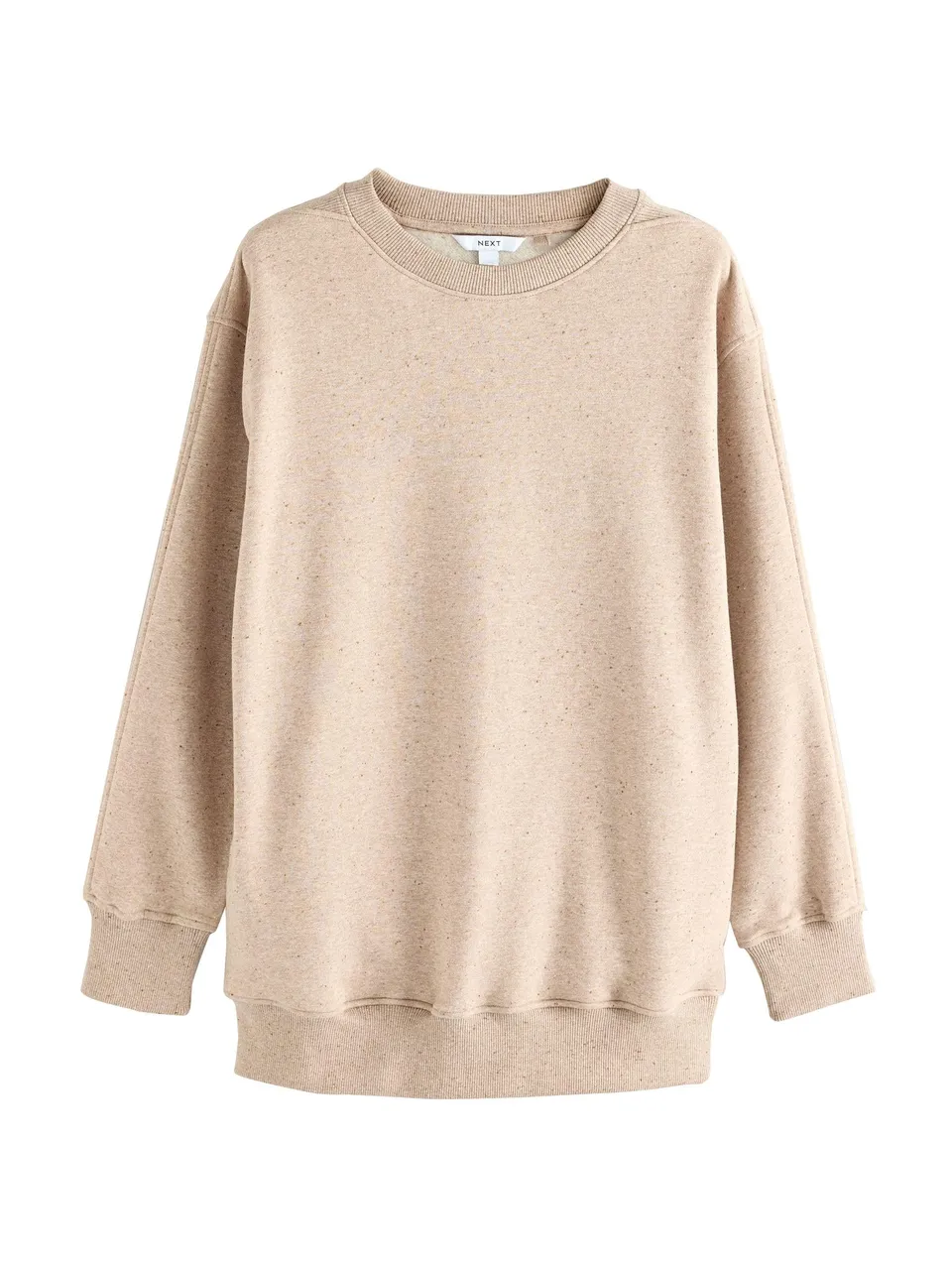 Geo Next Felpa Lunga Donna Girocollo Comoda Cotone