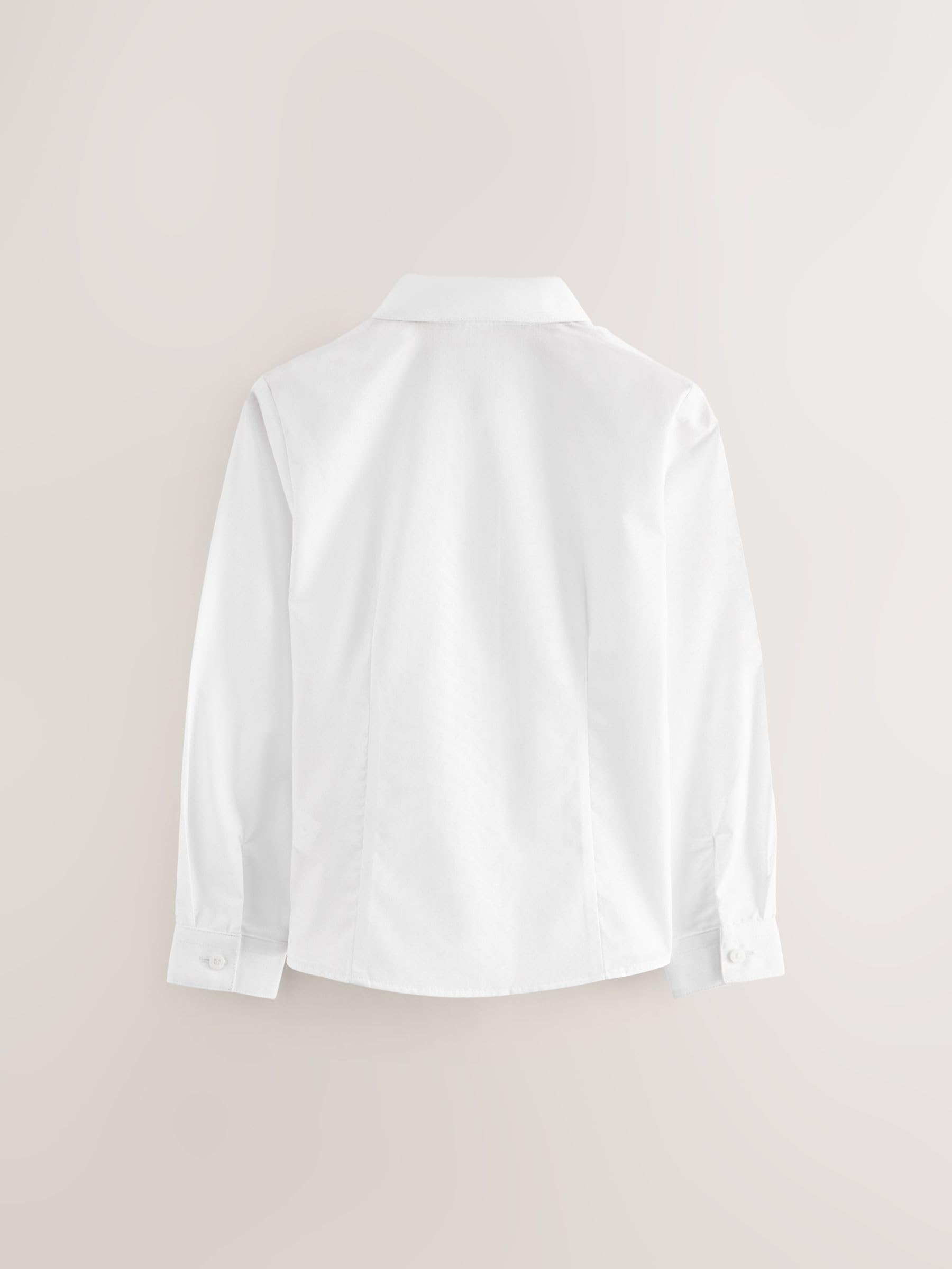 Next camicie scuola bambina maniche lunghe 5 pezzi 158 cotone