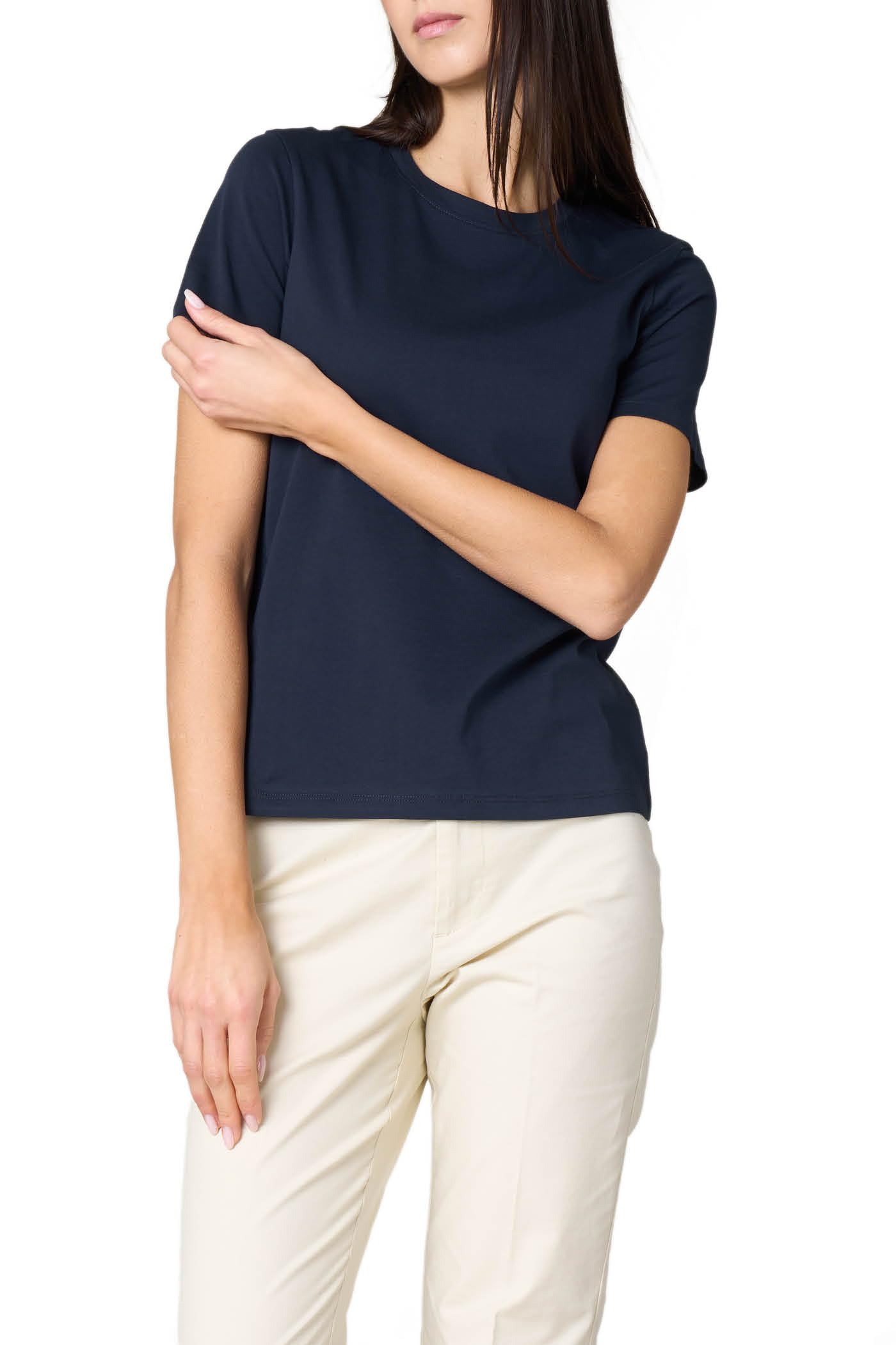 Goldenpoint t shirt donna cotone manica corta uso quotidiano