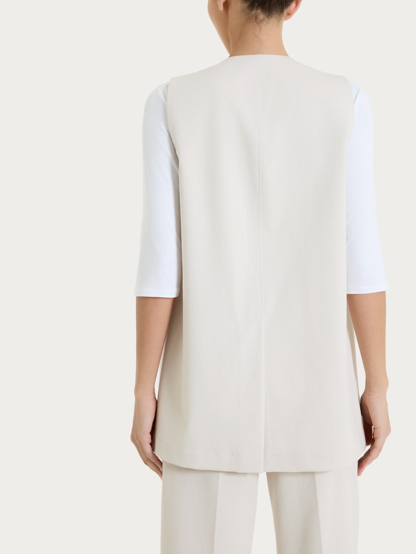 Ragno Compact Light gilet aperto champignon con tasche
