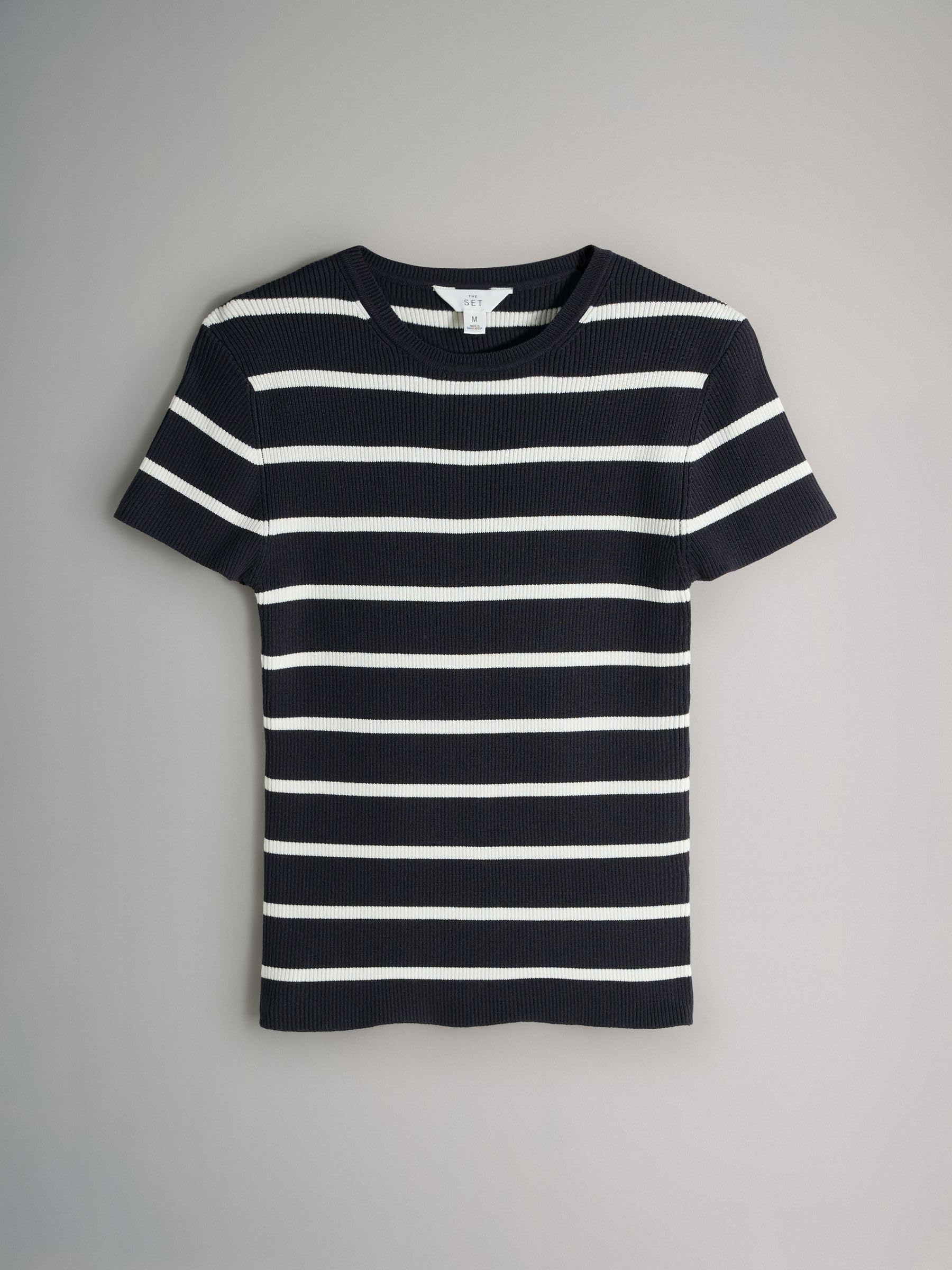 Geo Next The Set T-Shirt Donna Confezione da 3 Maglia a Coste