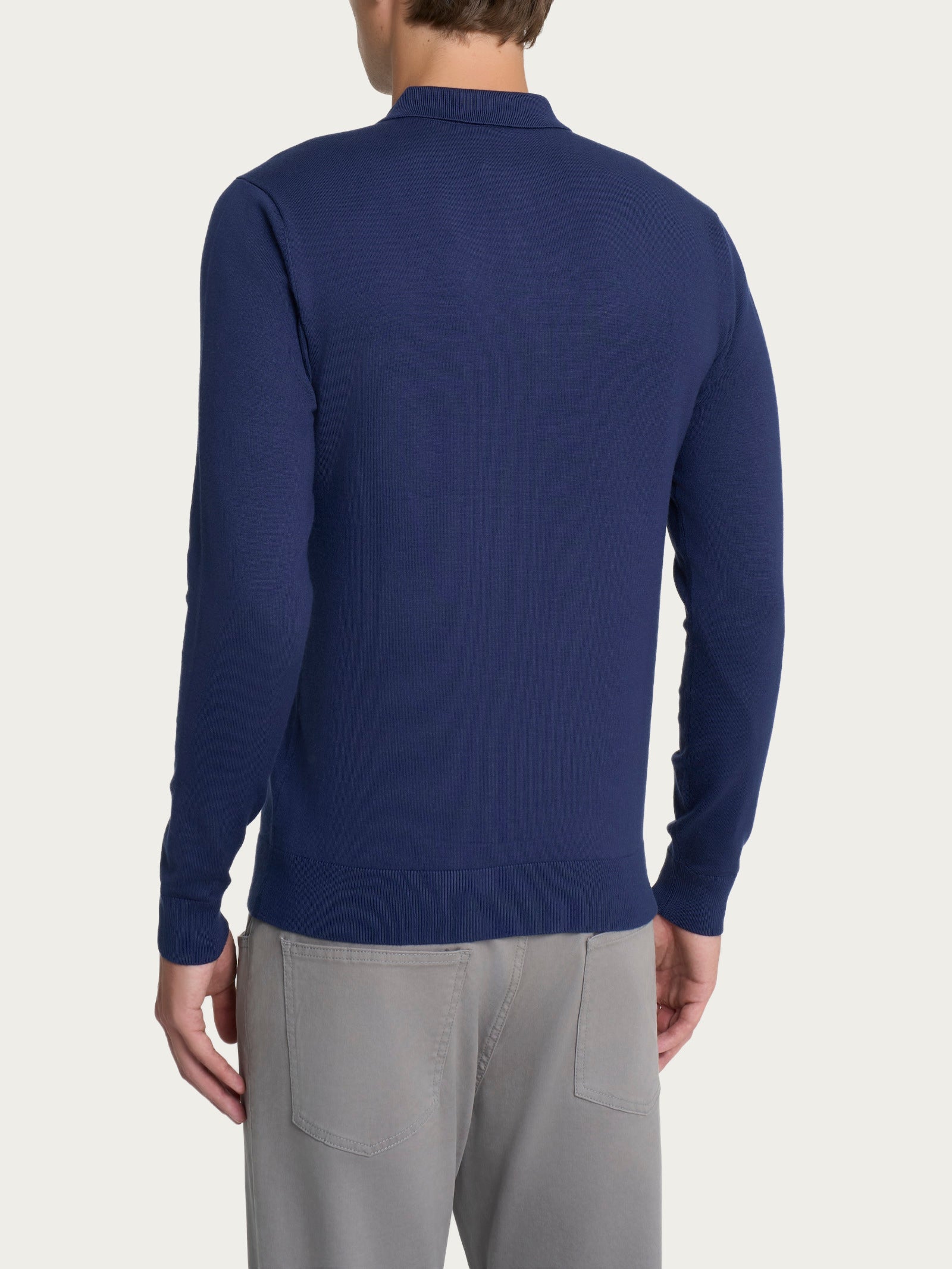 Ragno Four Seasons Set Sail polo uomo blu viscosa