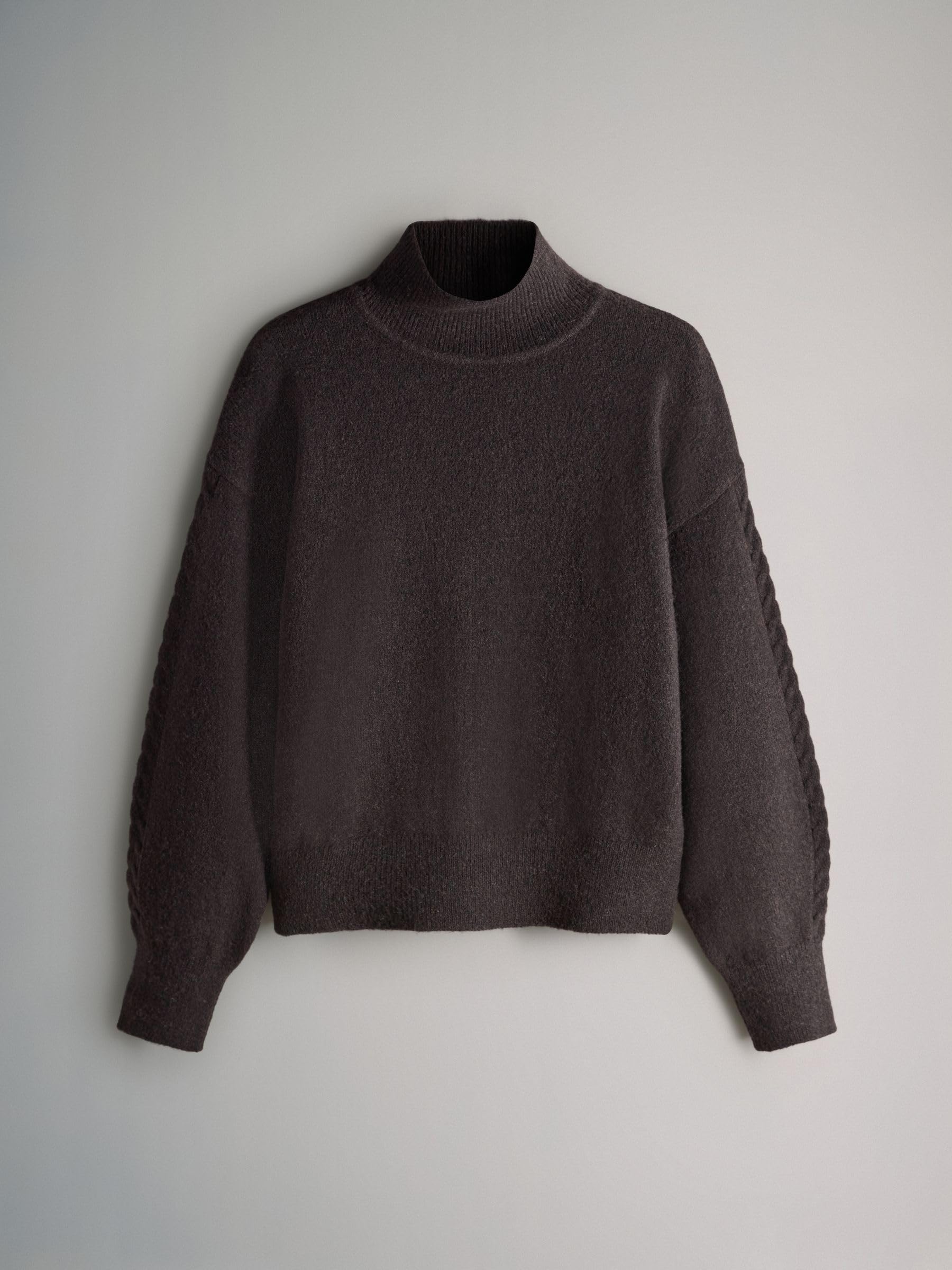 Geo Next The Set maglione trecce collo alto donna 2 pezzi morbido