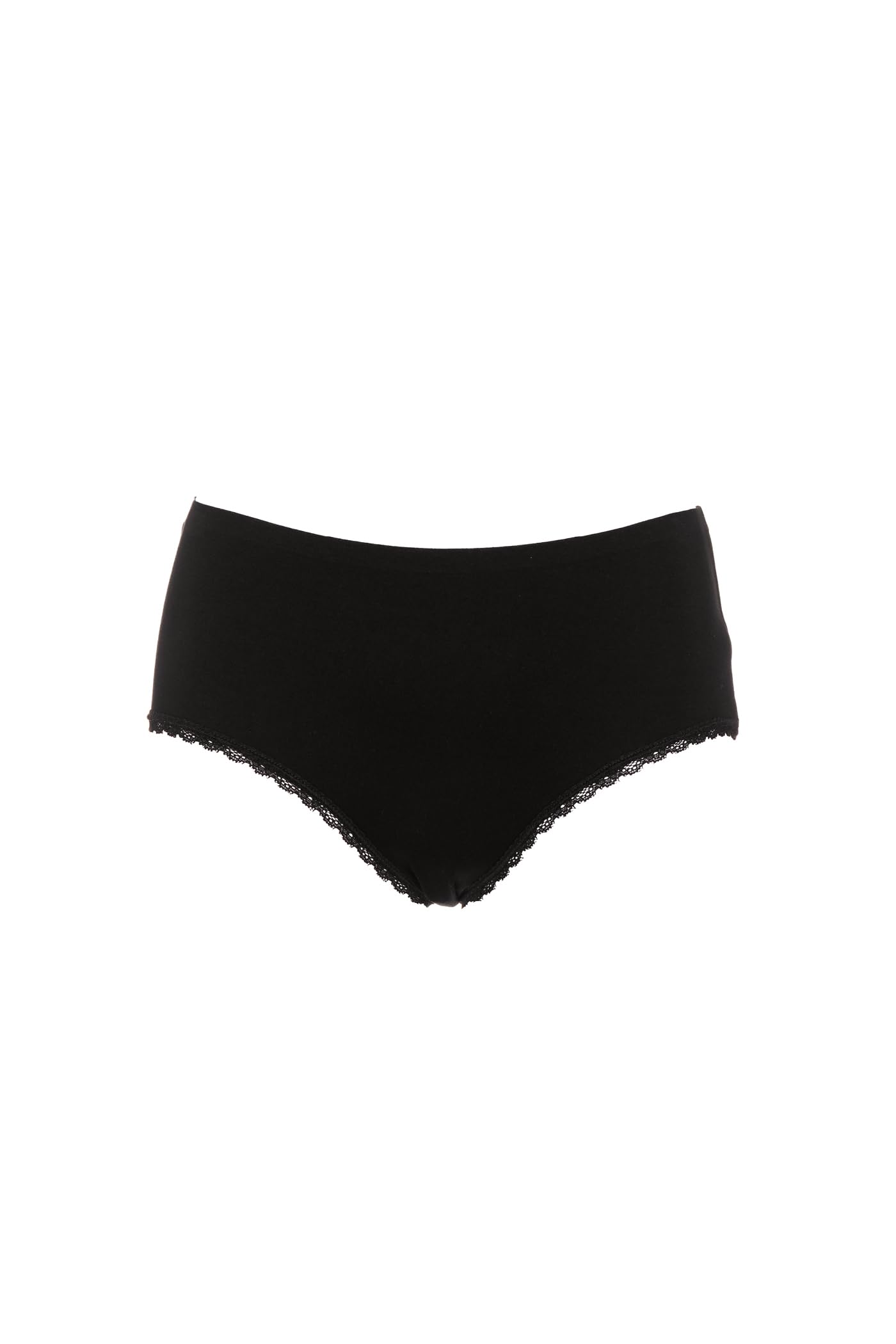 Goldenpoint culotte fianco alto viscosa pizzo cotone