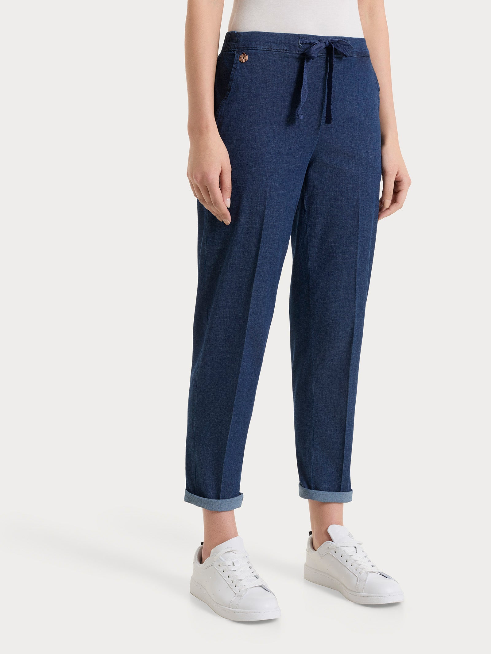 Ragno Super Light Denim Jeans Jogger Indigo leggero