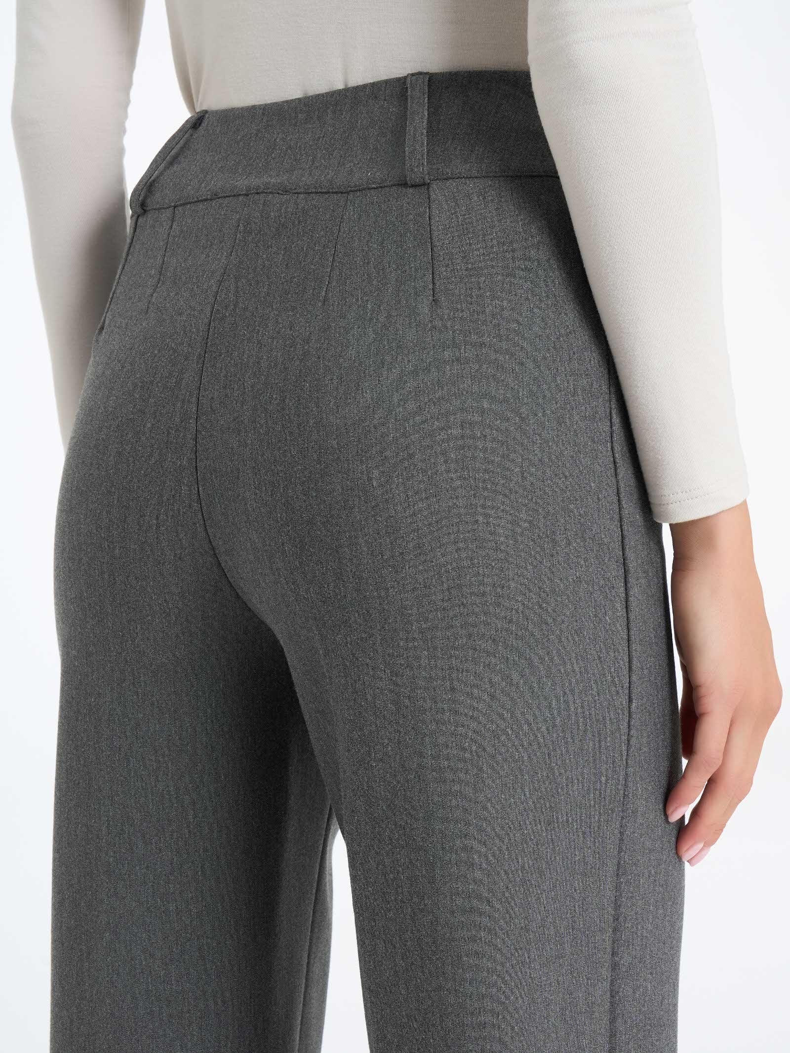 Ragno Compact pantalone carota Ardesia Mel. tapered