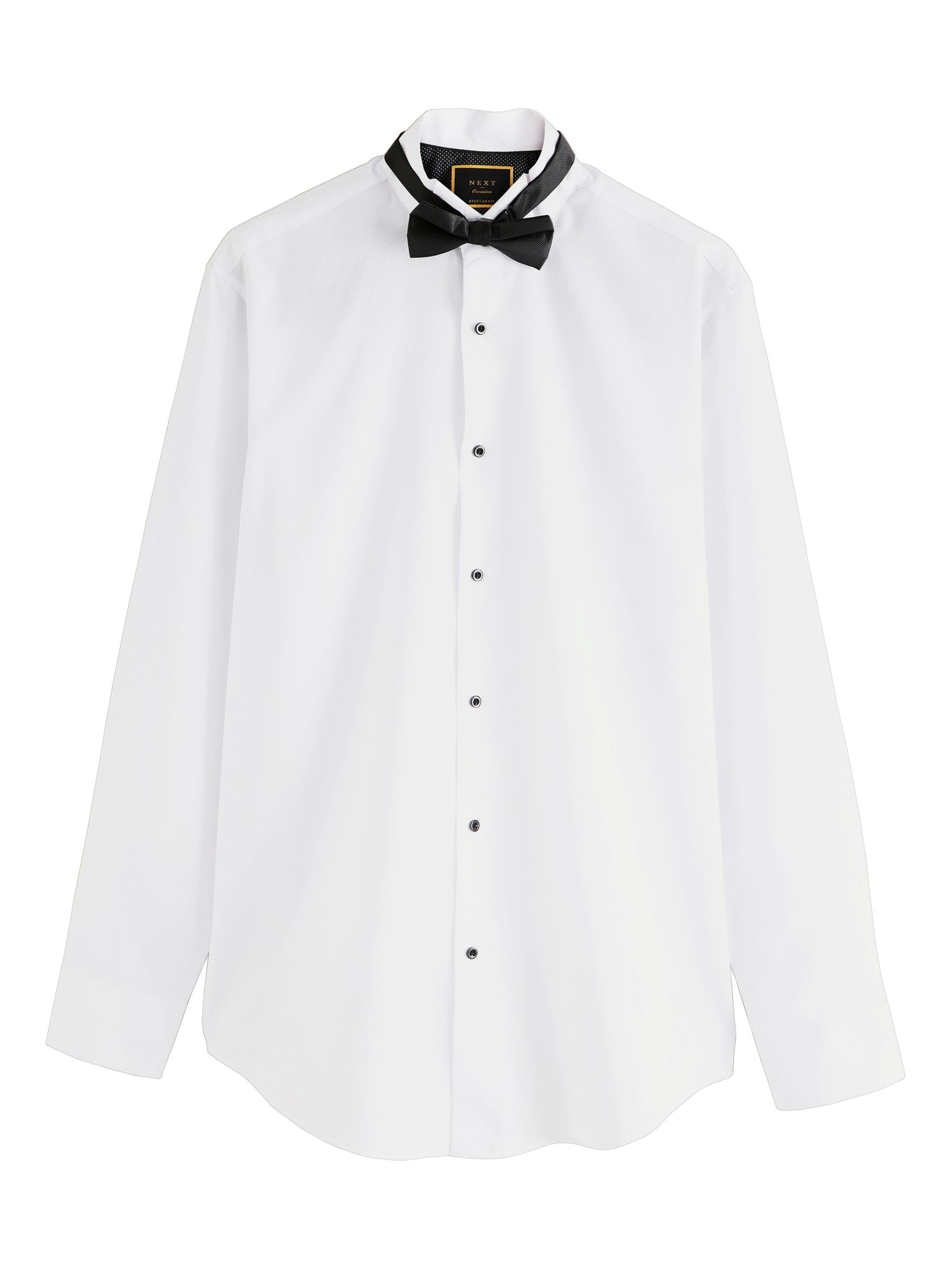 Next Camicia con Polsino Singolo camicia uomo regular papillon abbinato