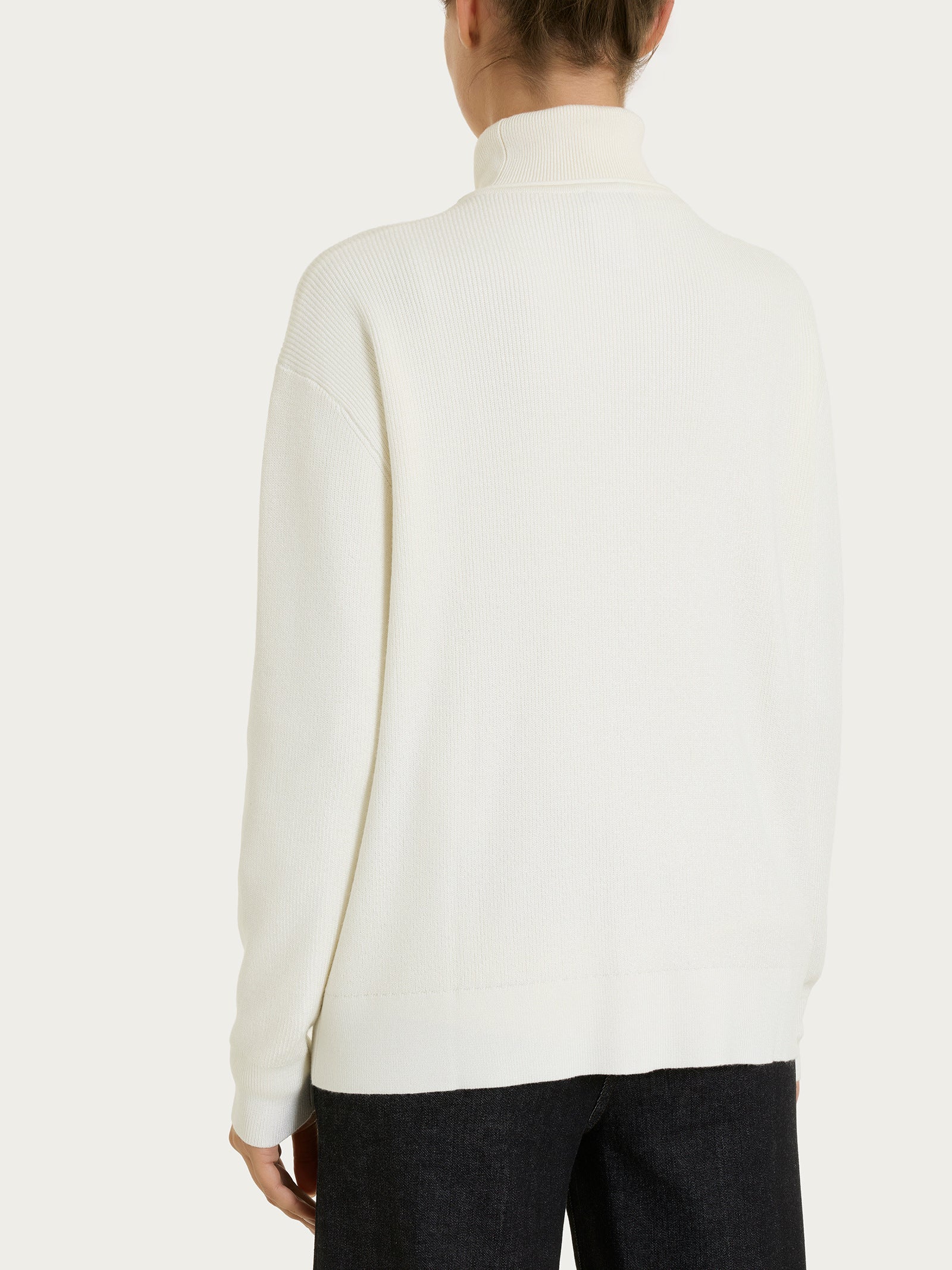 Ragno Four Seasons Cardigan Donna Avorio Scollo V